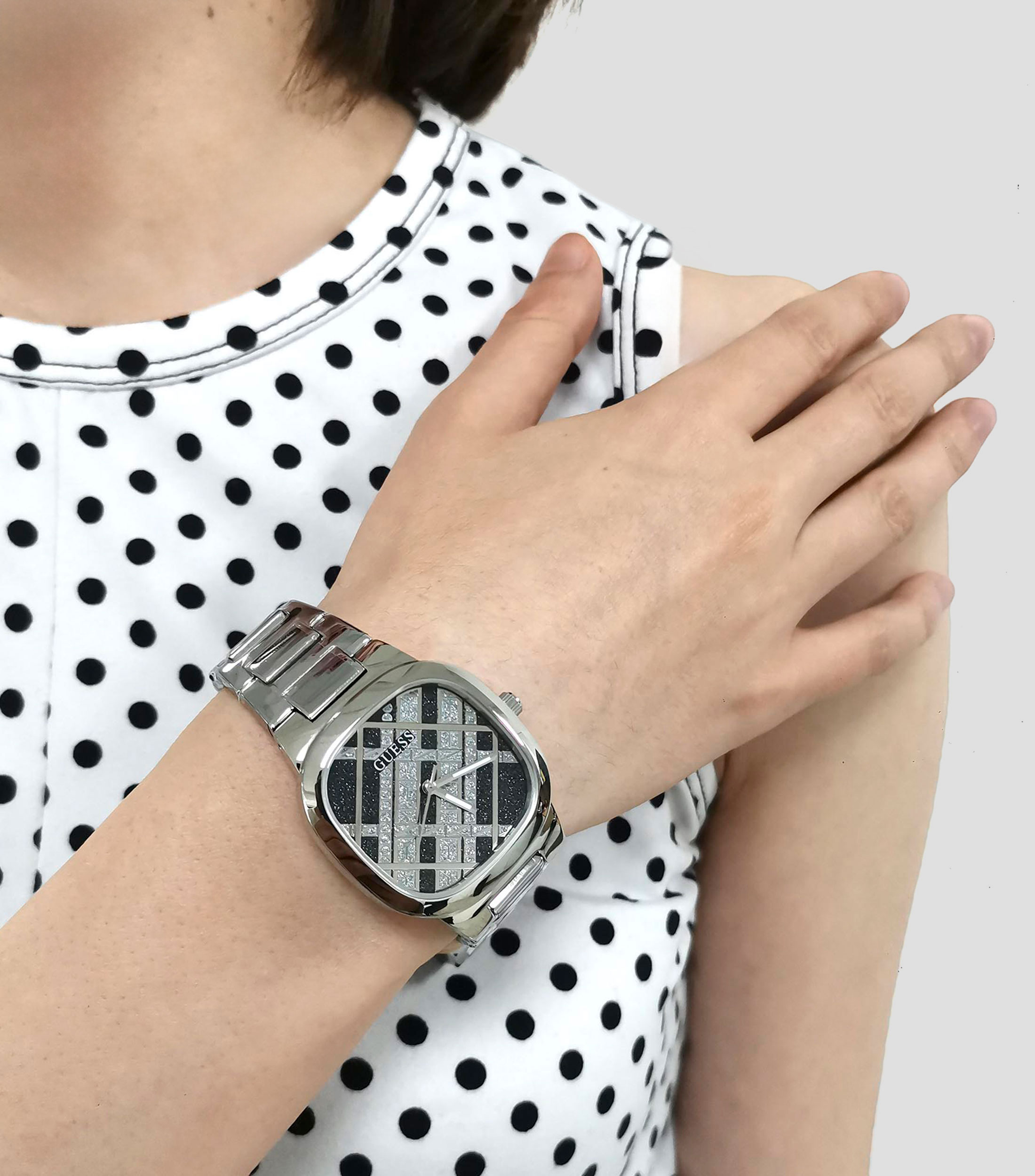 Reloj para mujer Clash de vestir Geométrico