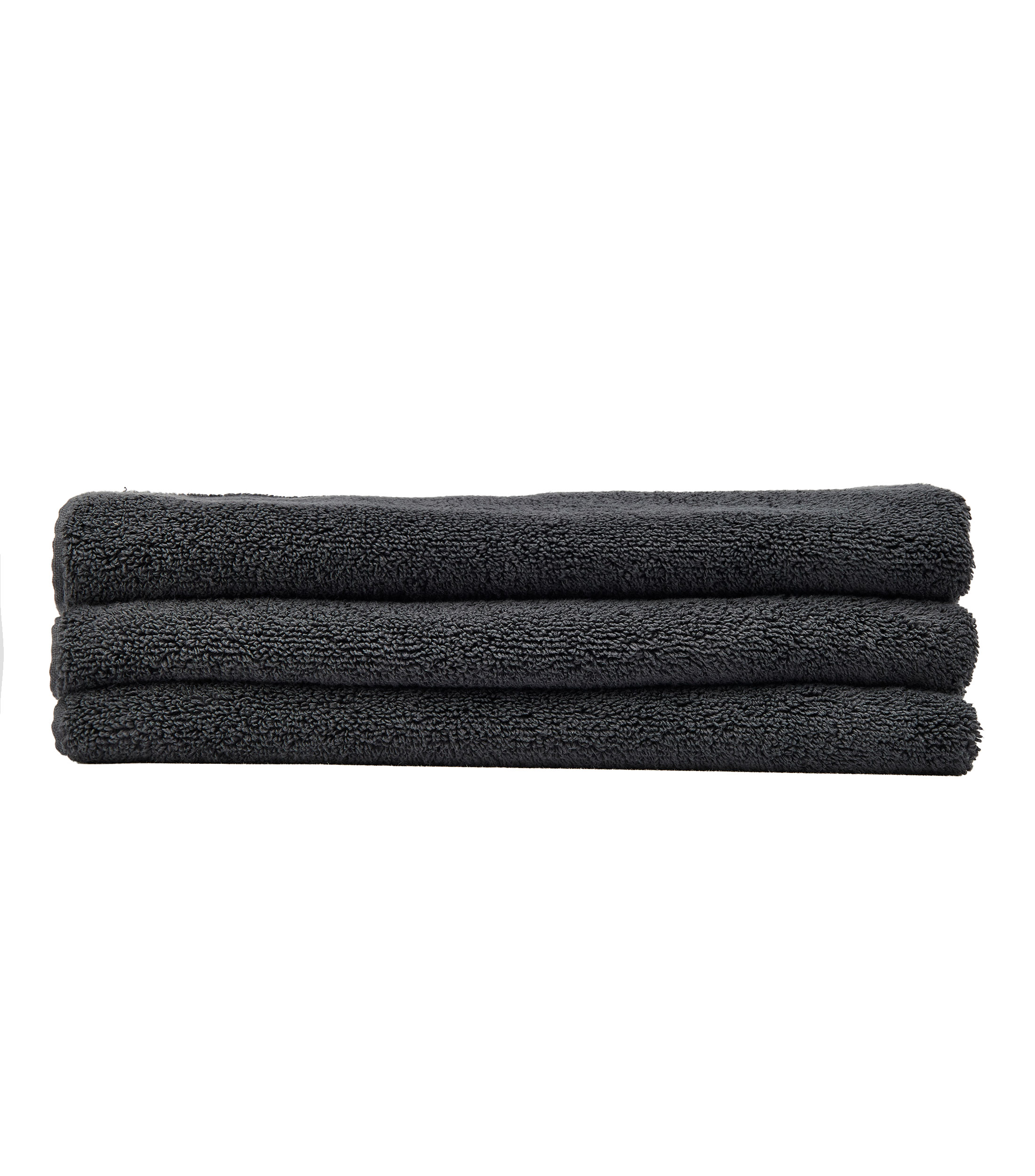 Toalla de Medio Baño Natural Loft Gris Oscuro