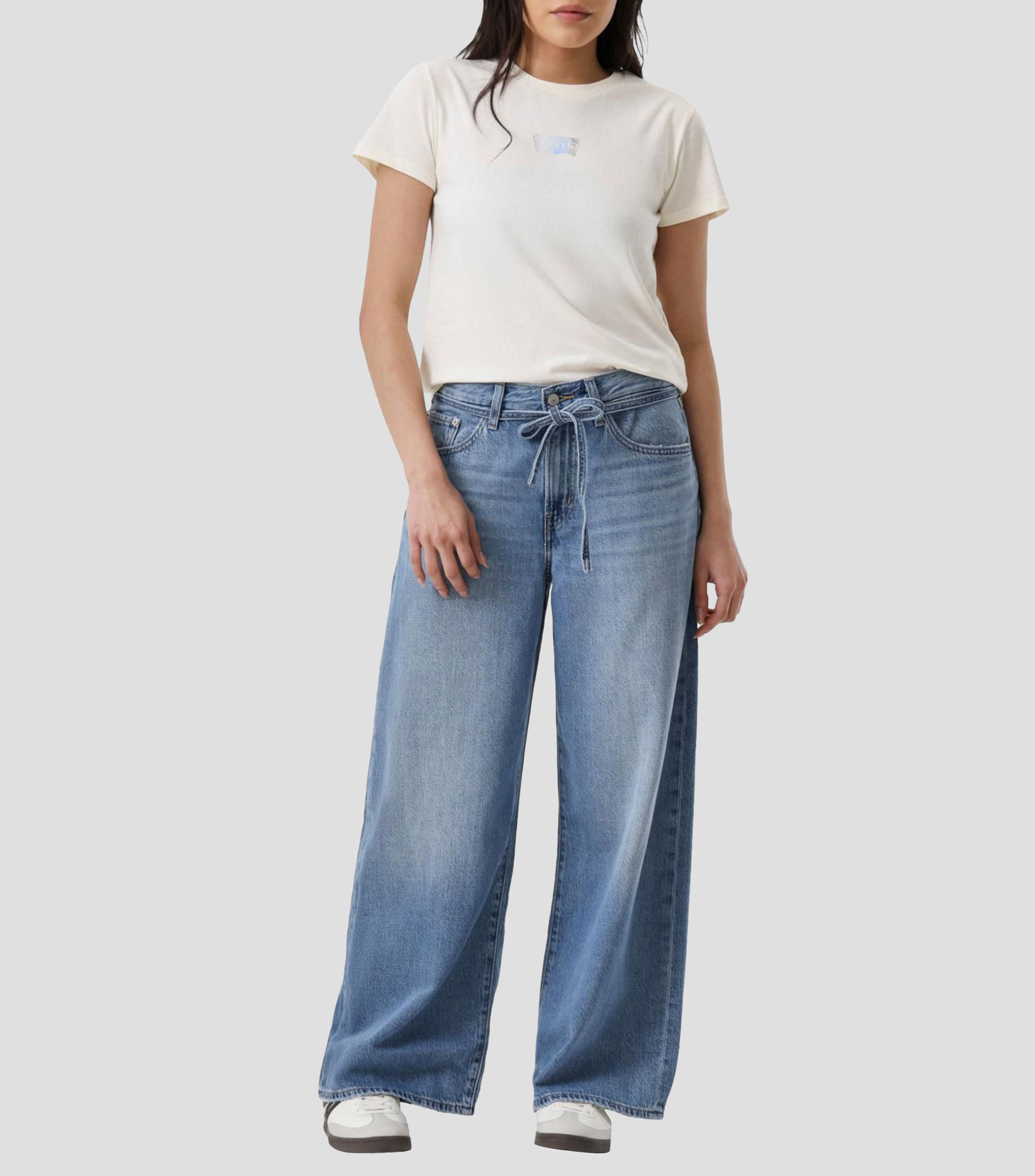 Jeans de corte relaxed Mujer