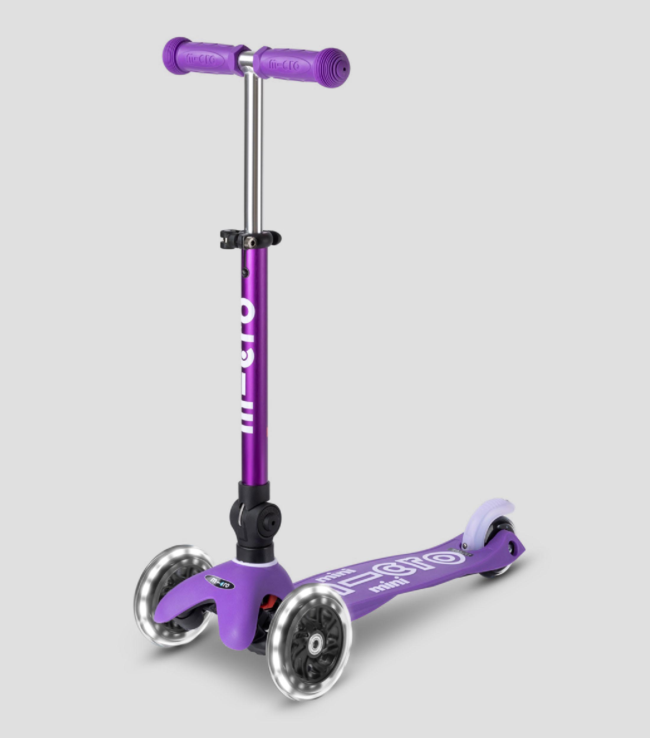 Scooter Micro Deluxe Plegable Morado