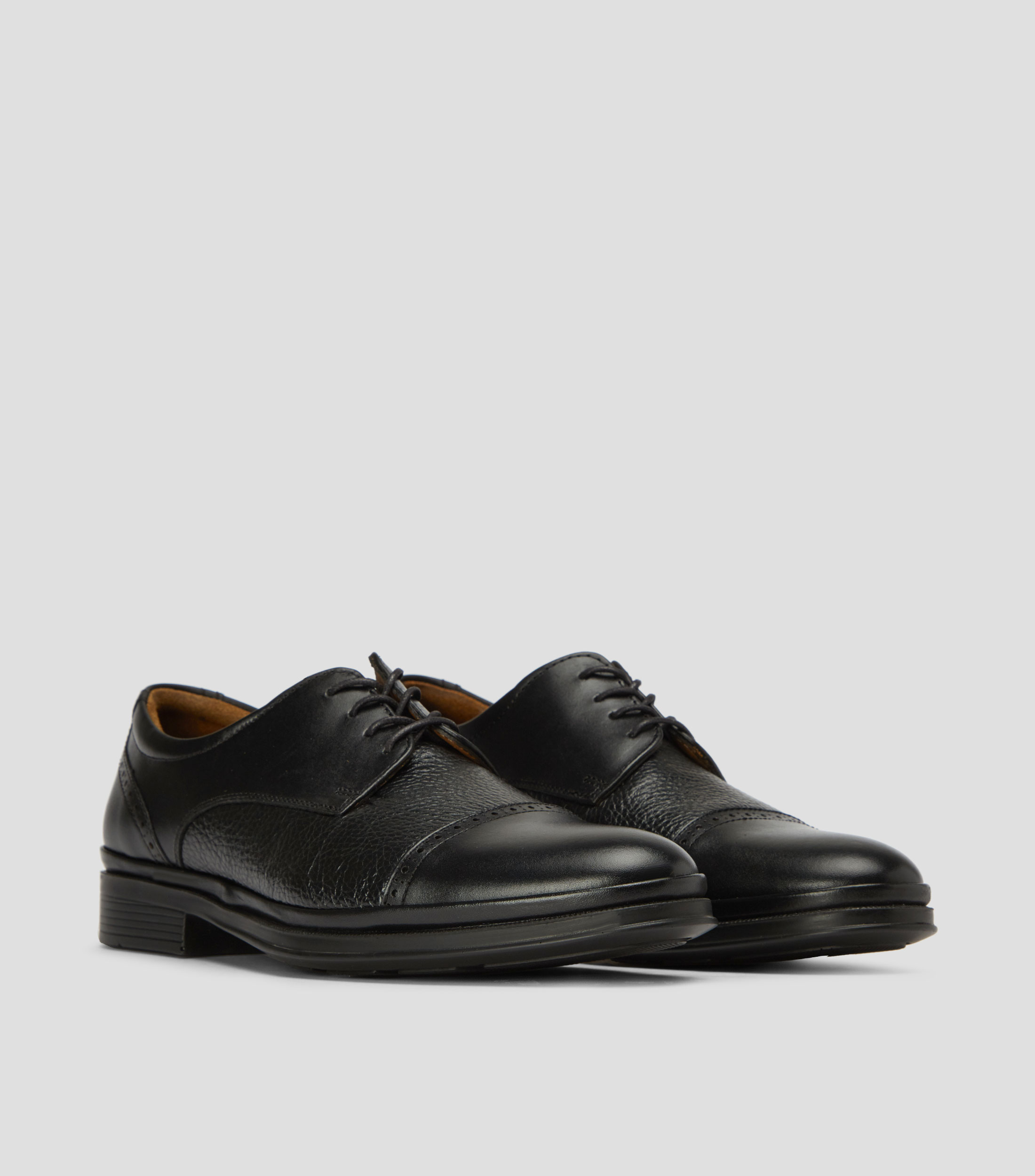 Zapatos Casuales Derby en piel Hombre