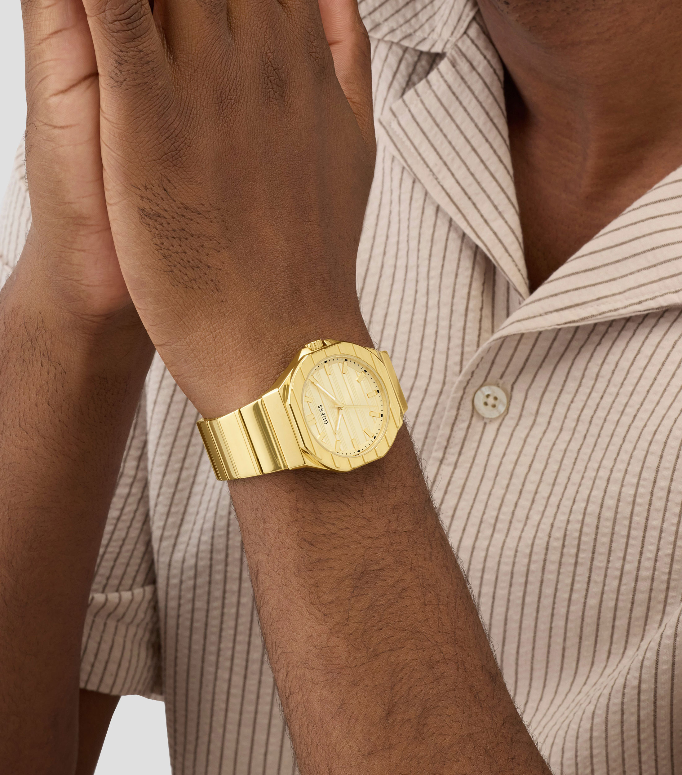 Reloj para Hombre Jaq casual dorado