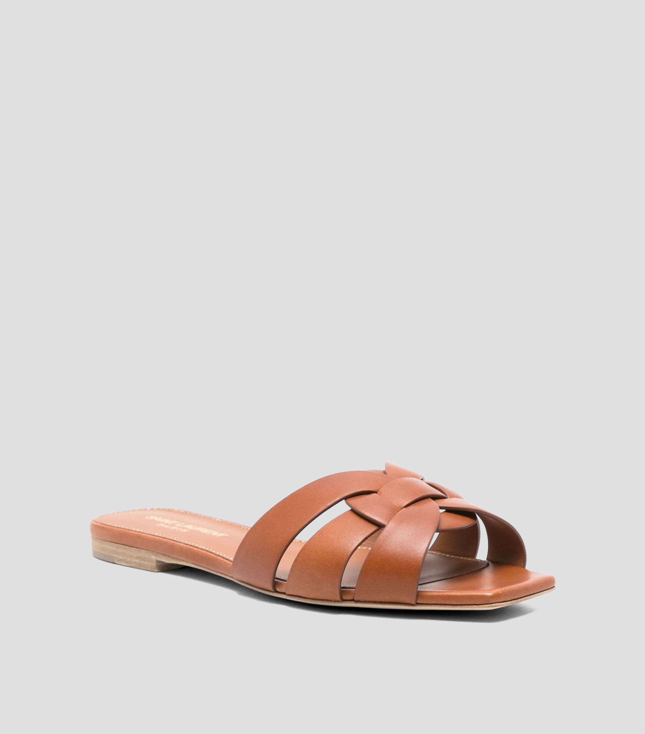 Sandalias con tacon bajo Mujer