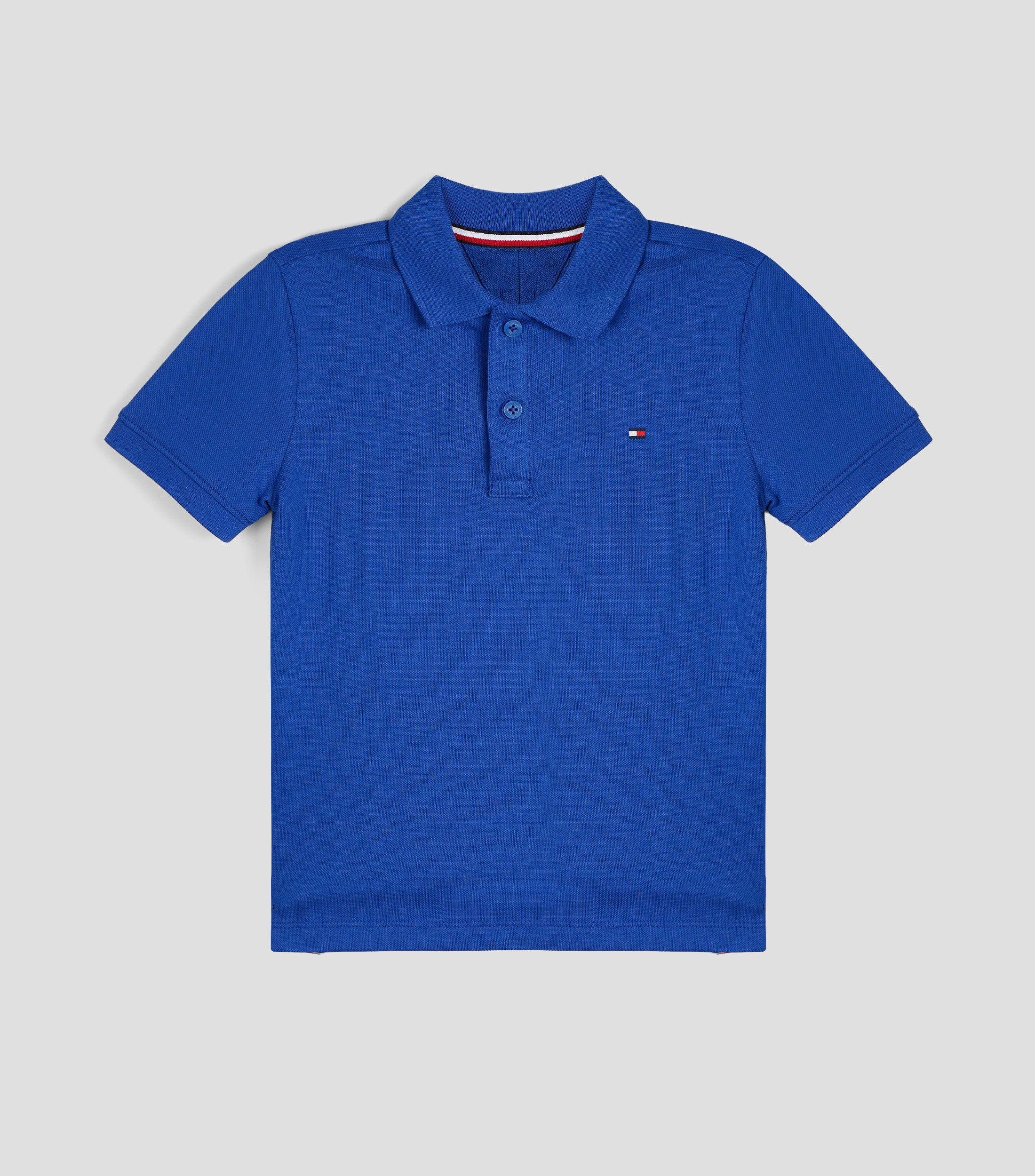 Playera tipo polo manga corta lisa Niño