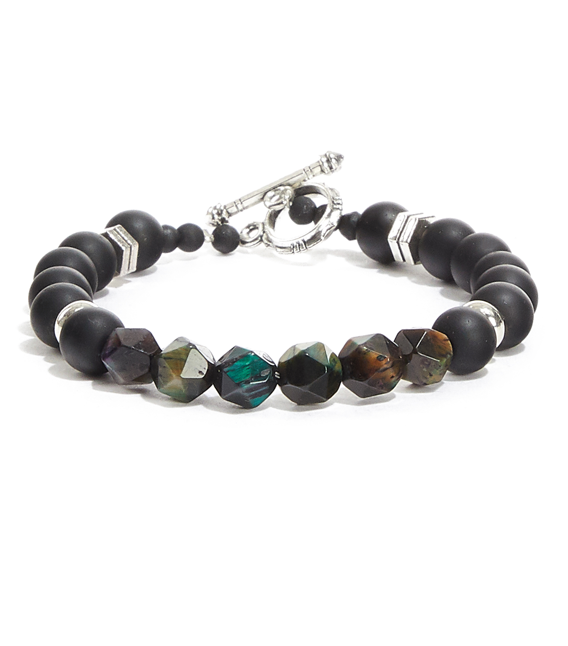 Pulsera Ojo de Tigre Hombre