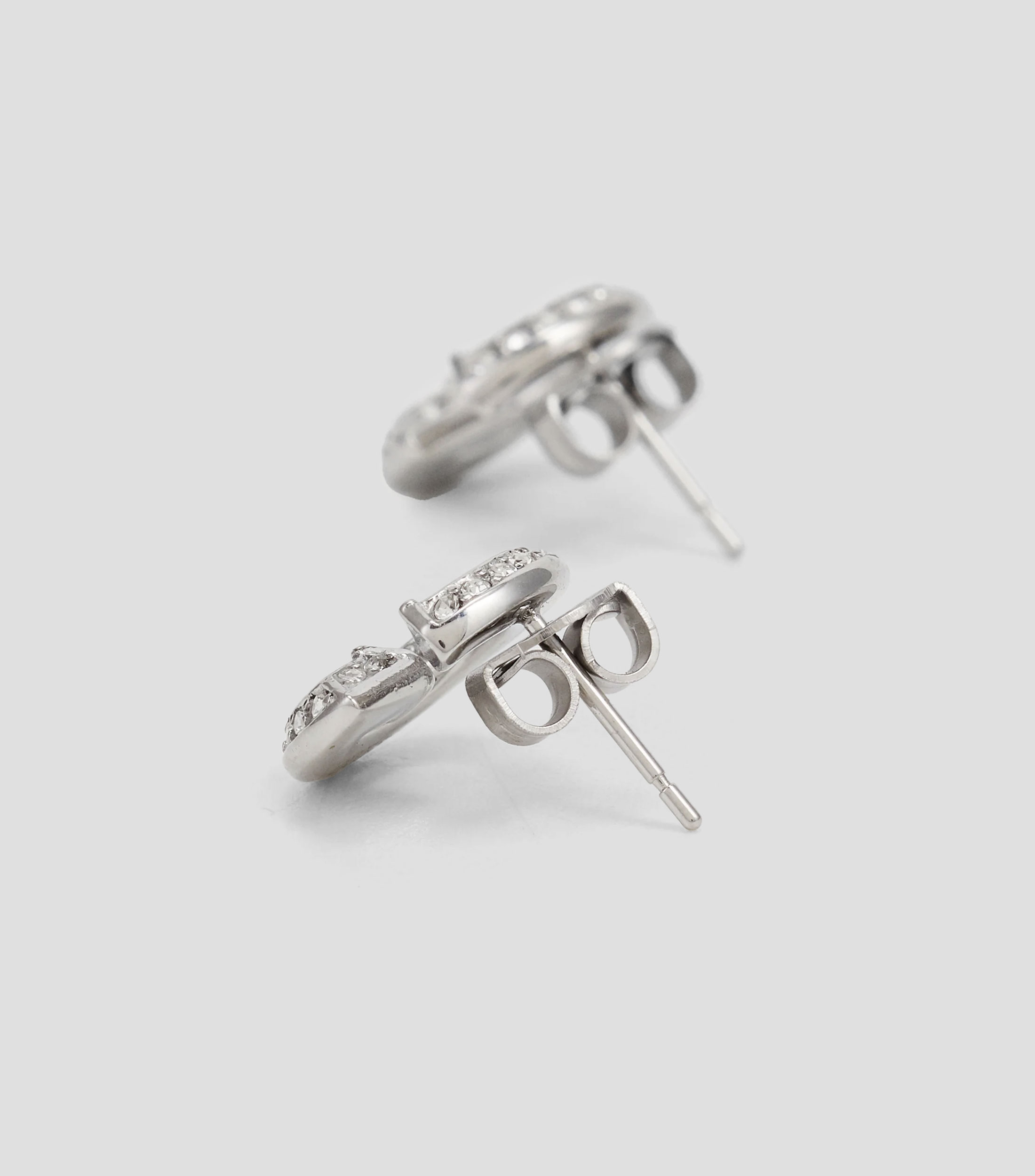 Aretes G Crystal con cristales Mujer