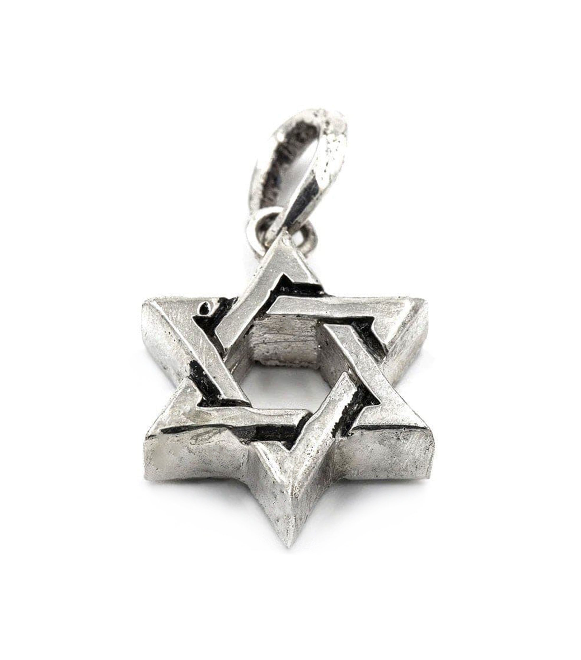 Dije Large D.Star en plata .925 Unisex