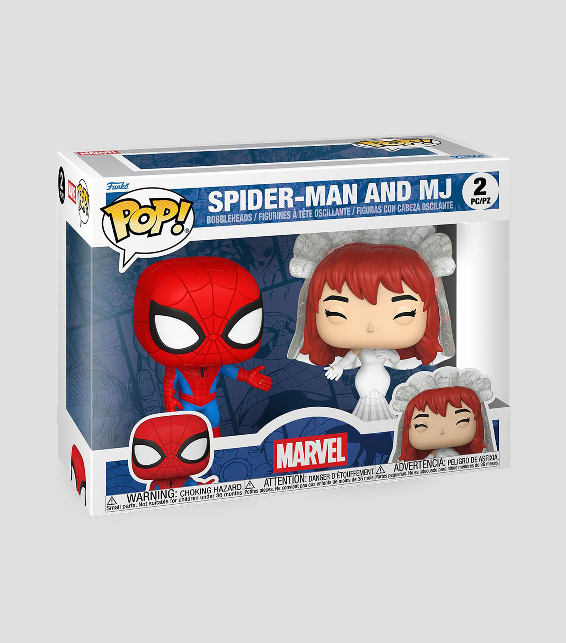 Funko Spider-Man and MJ Marvel