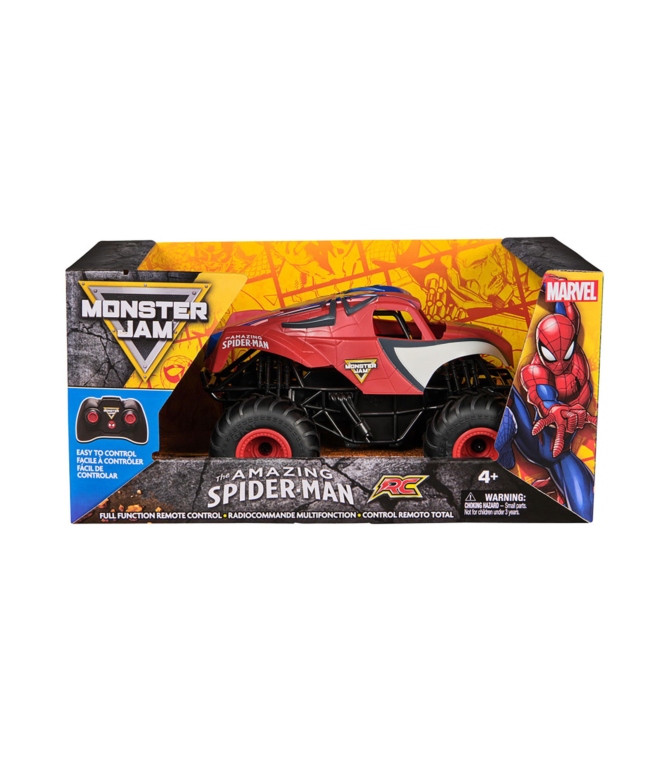 Monster Jam de control remoto The Amazing Spider-Man