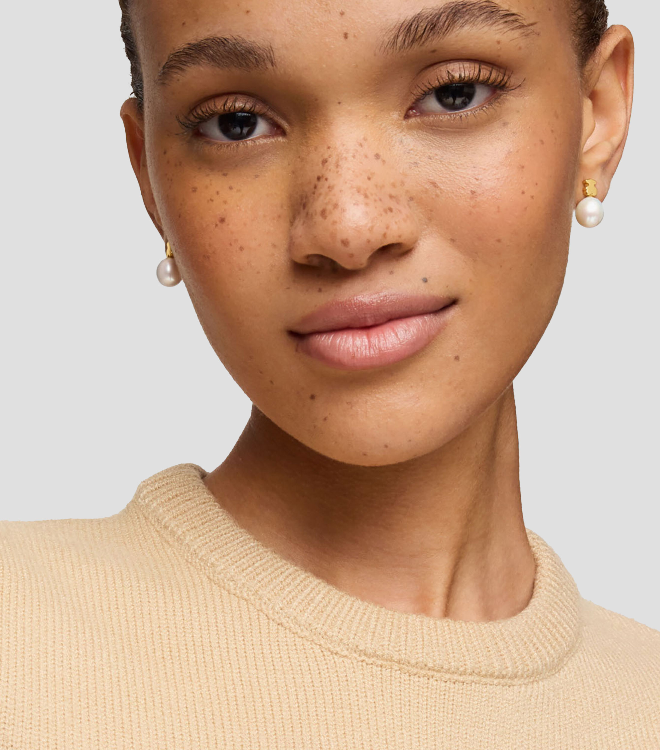 Aretes con Perla Mujer