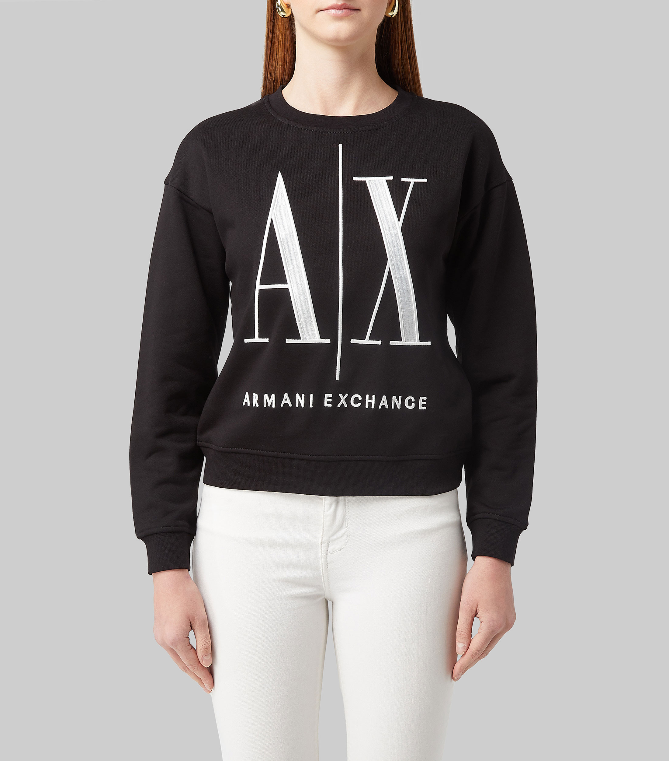 Armani Exchange: Sudadera Icon Period Mujer El Palacio de Hierro