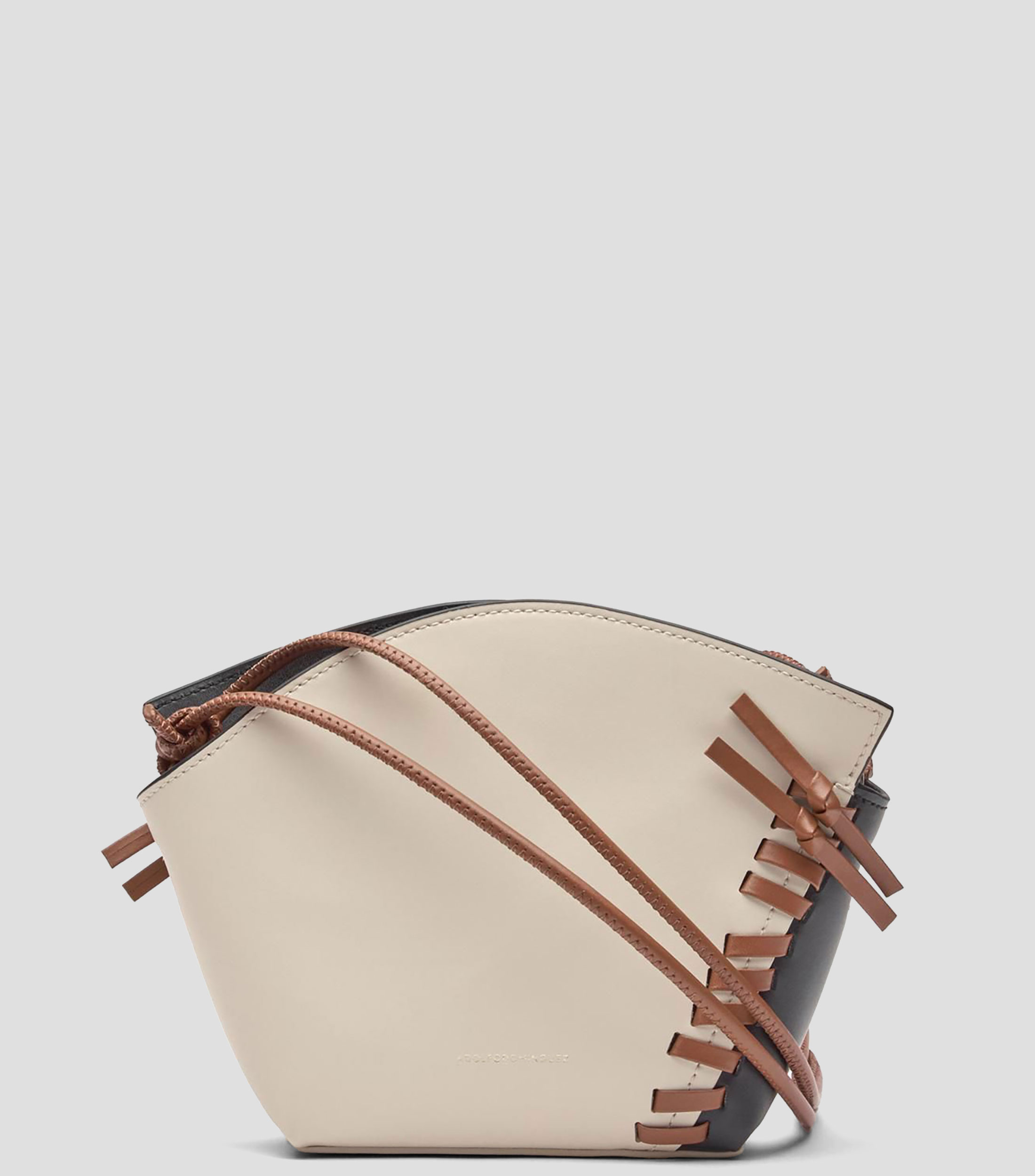 Bolsa Crossbody Multicolor en piel Lisa Mujer