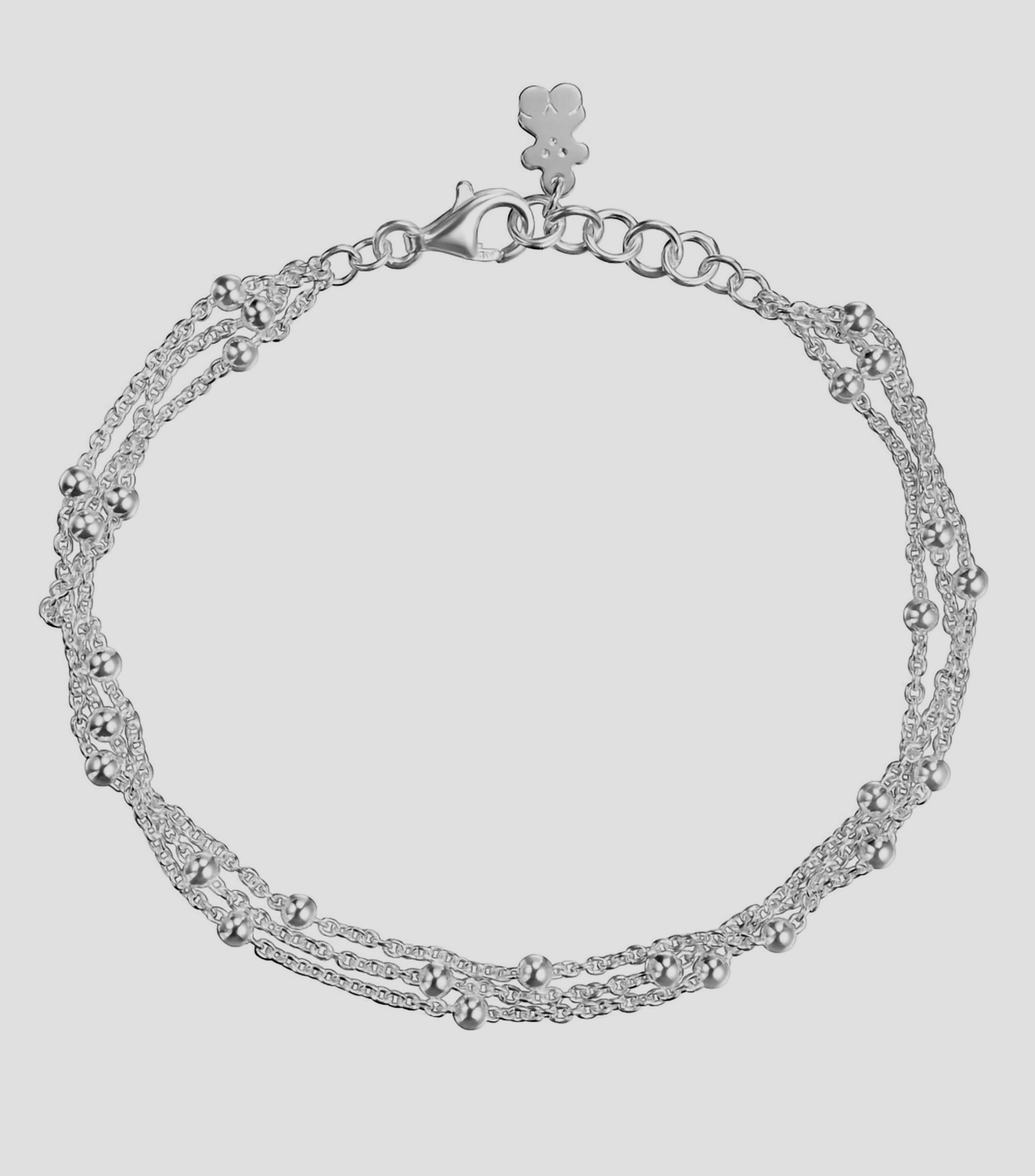 Pulsera Triple Cadena Mujer