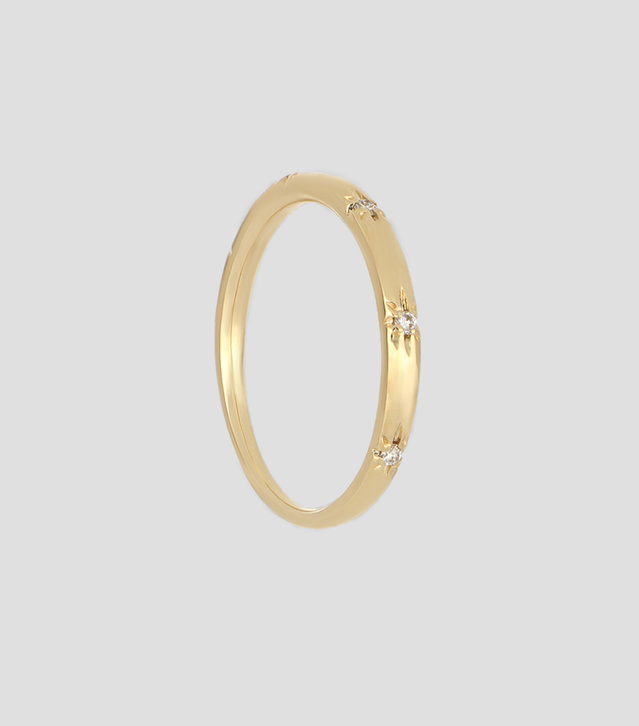 Anillo con Diamante Mujer