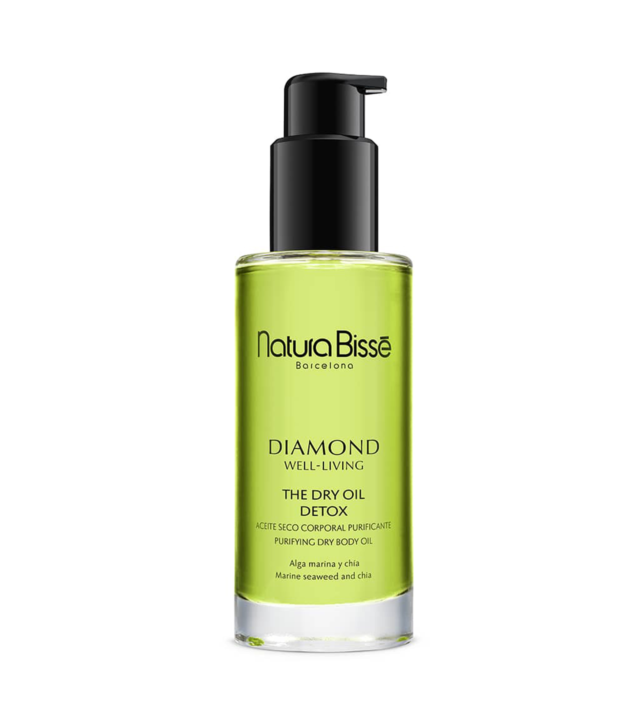 Aceite corporal Diamond Well Living Detox Dry Oil, 100 ml