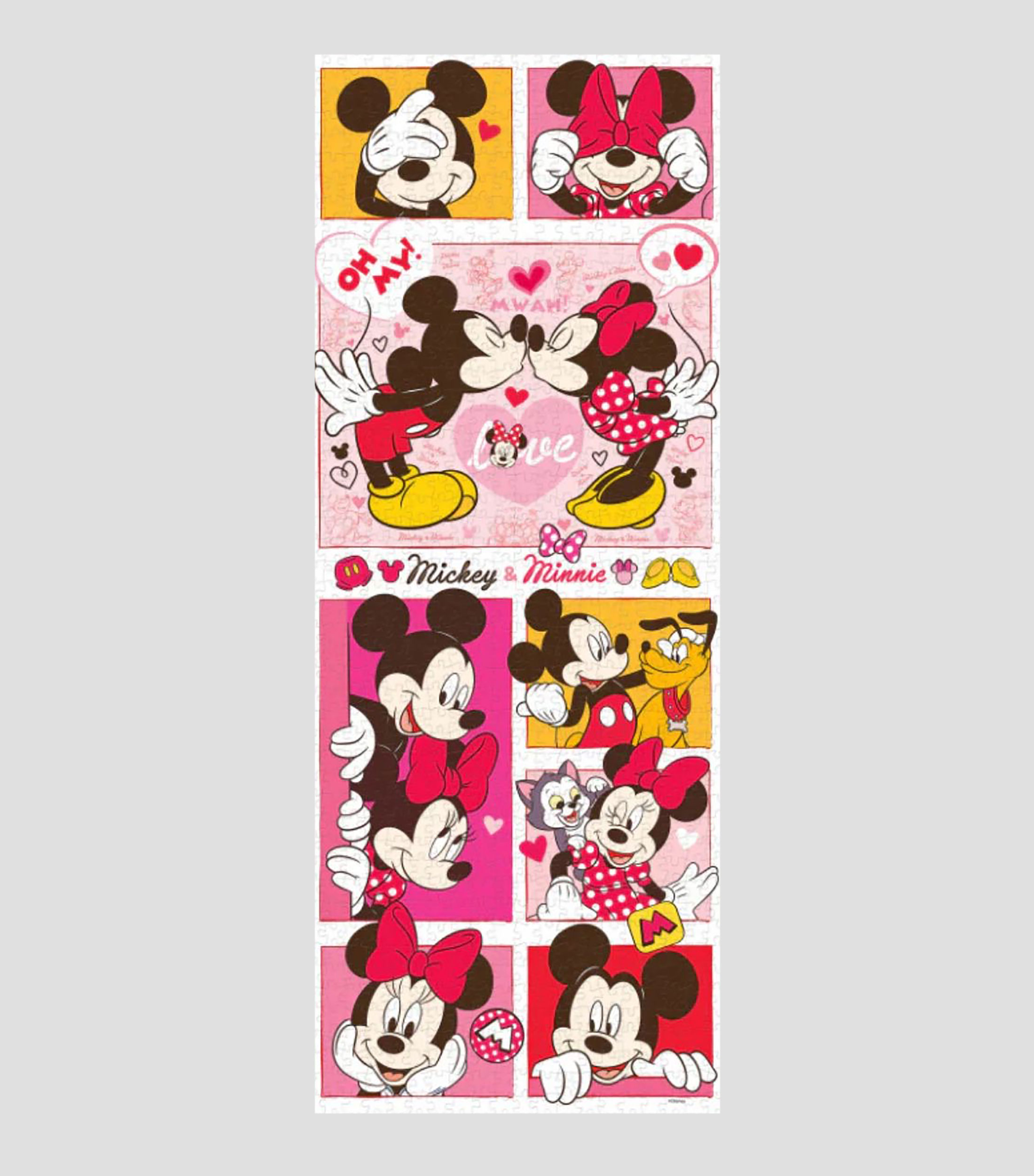 Rompecabezas Mickey y Minnie Disney Panorámico 1000 piezas