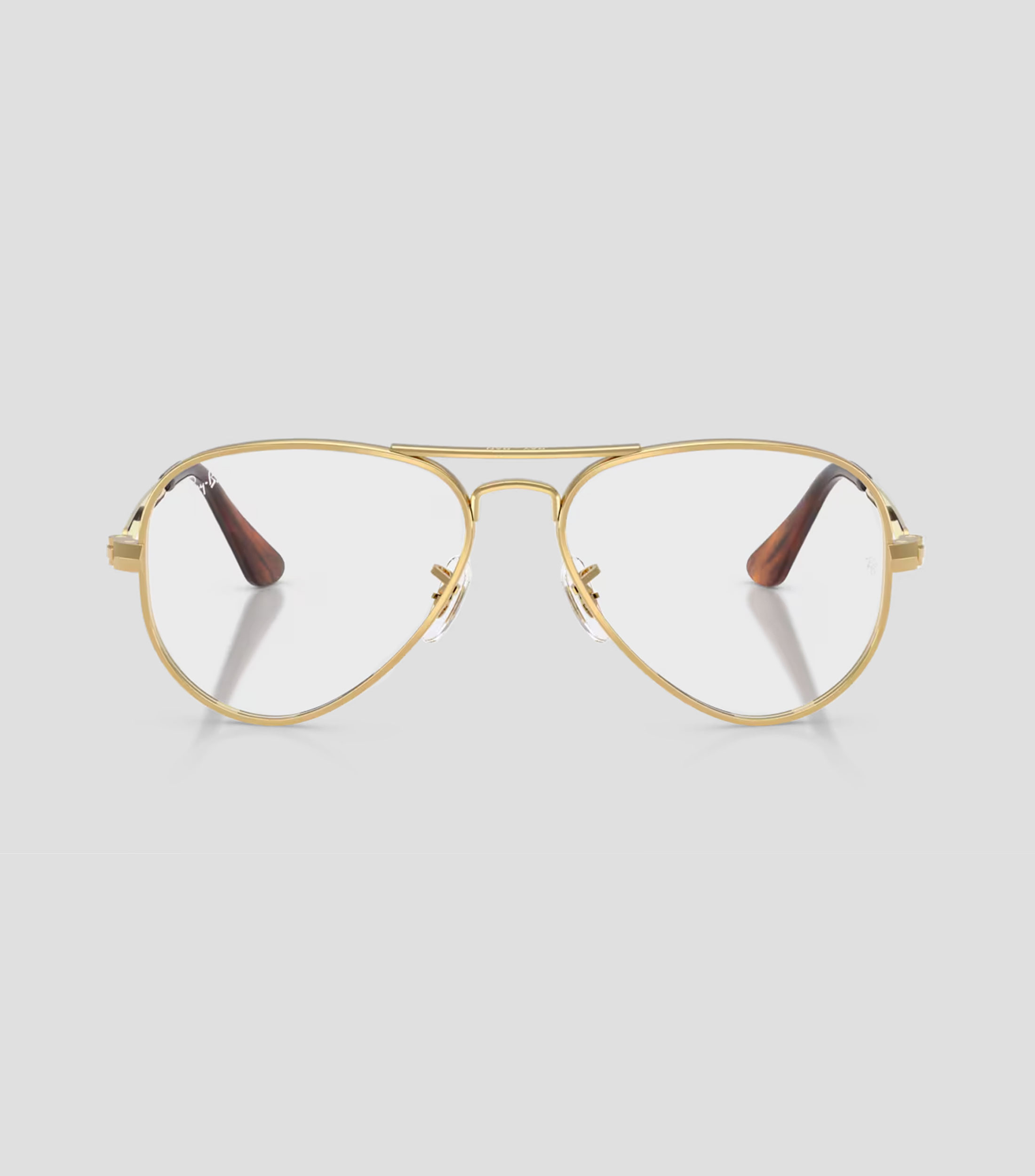 Lentes tipo aviador dorados Unisex