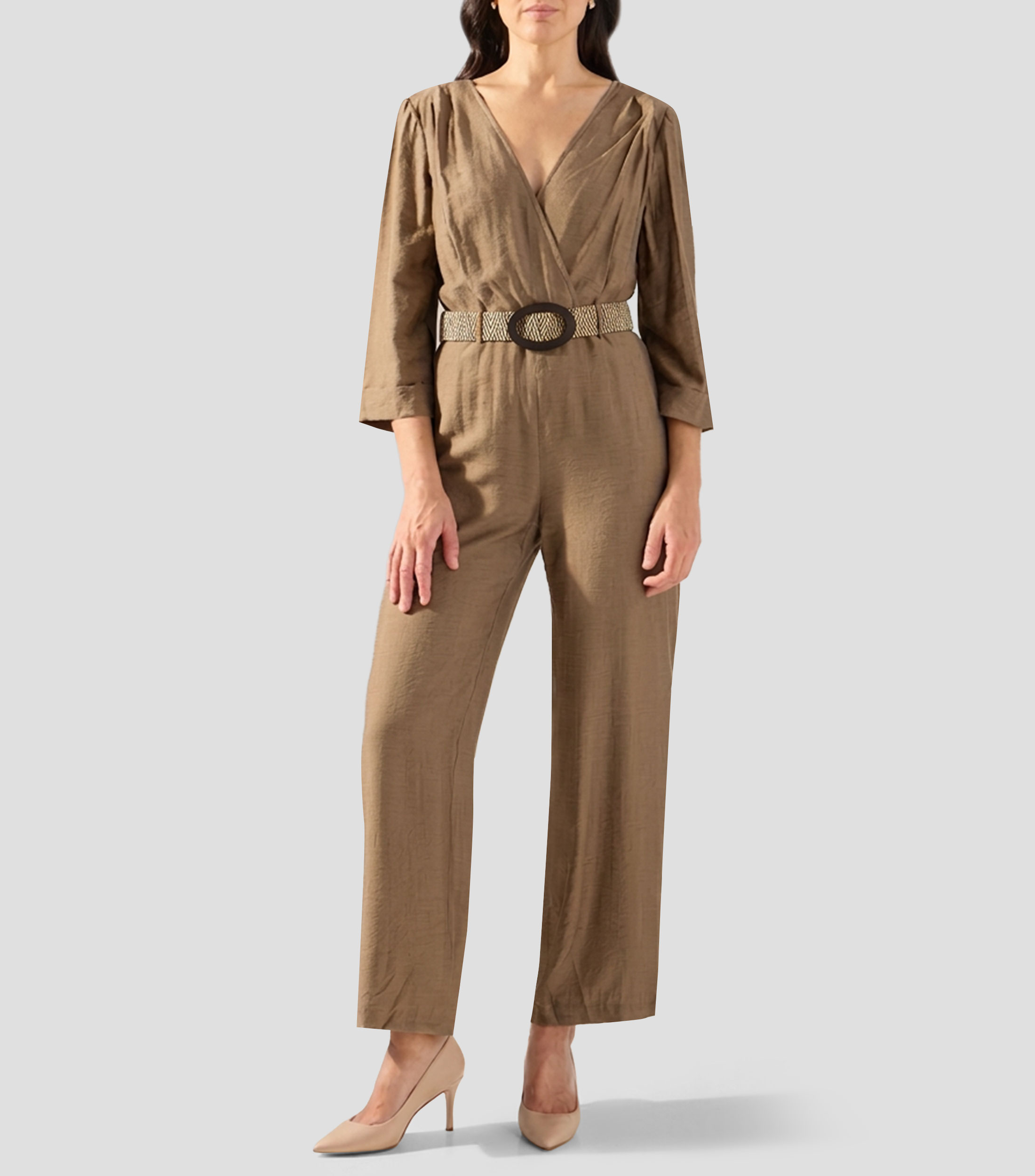 Jumpsuit corte regular Mujer