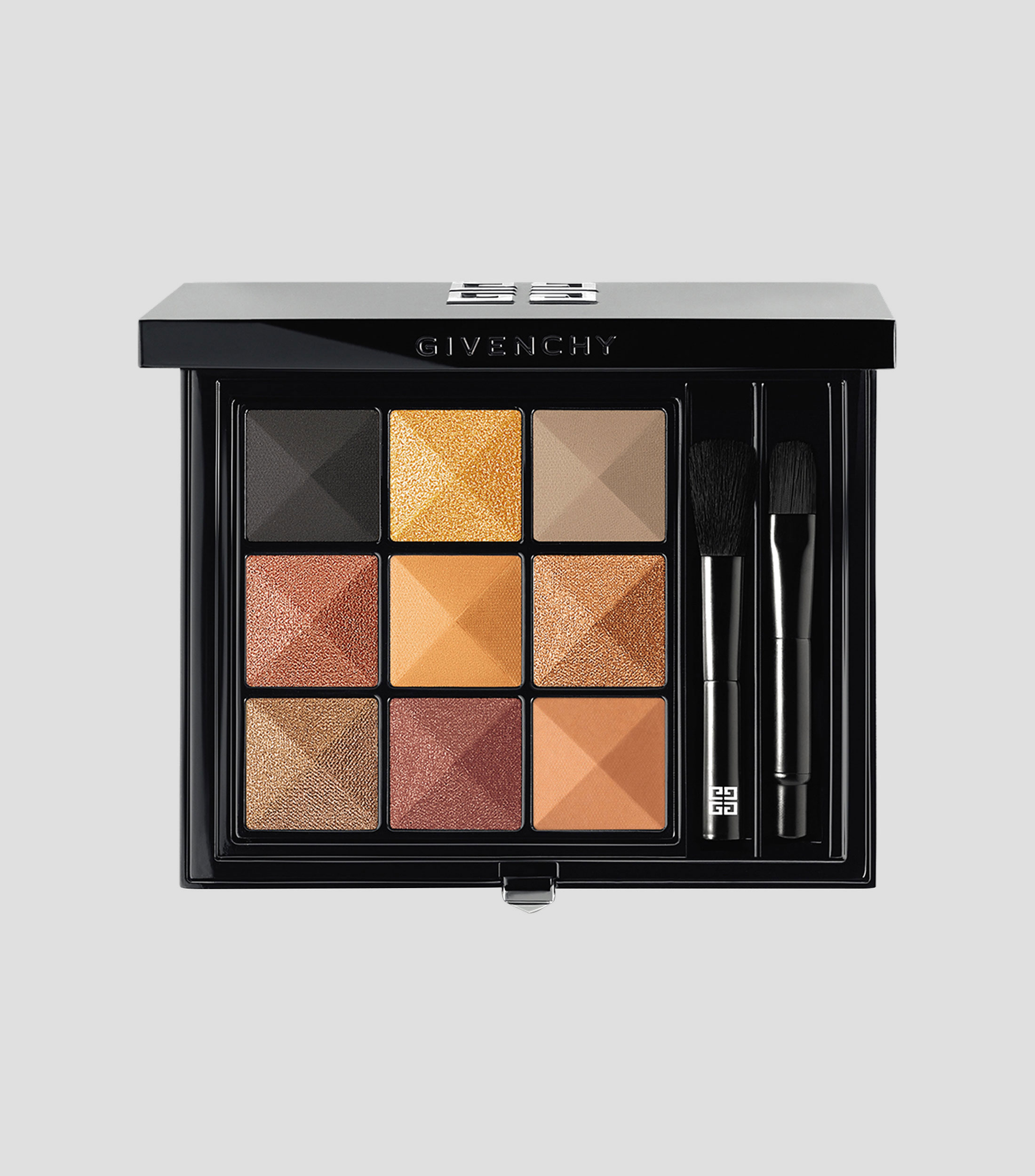 Paleta de sombras de ojos de alta pigmentación y 12 horas de duración, Le 9- 8 gr
