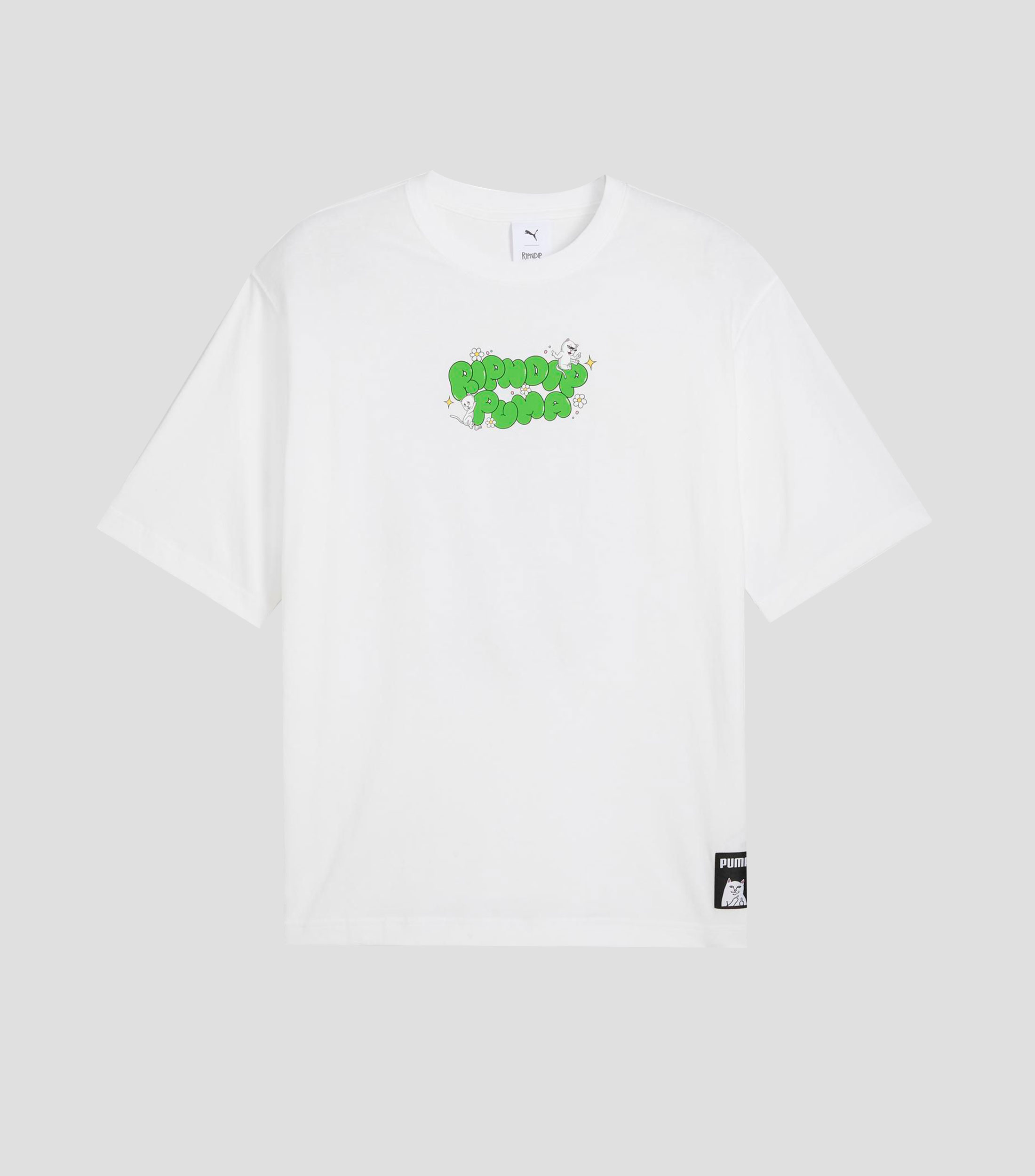 Playera cuello redondo manga corta estampada Hombre
