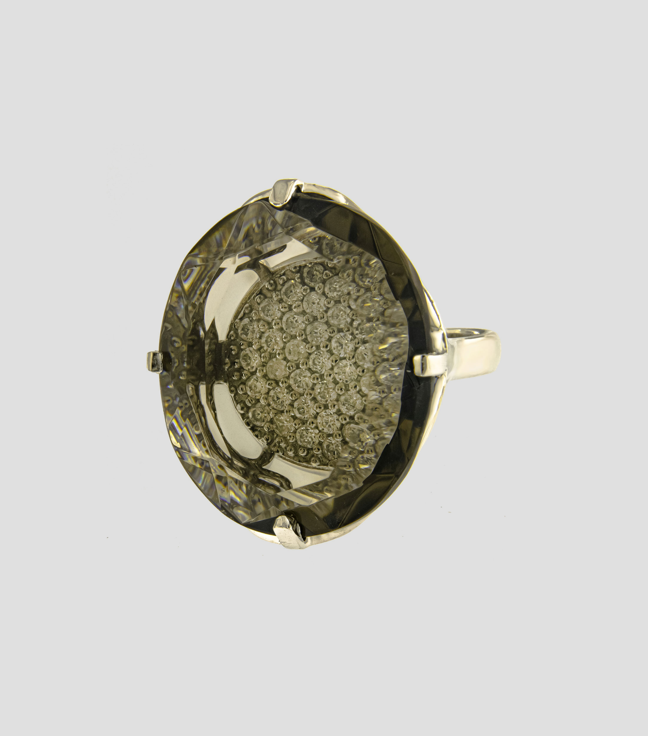 Anillo espejo de agua Mujer