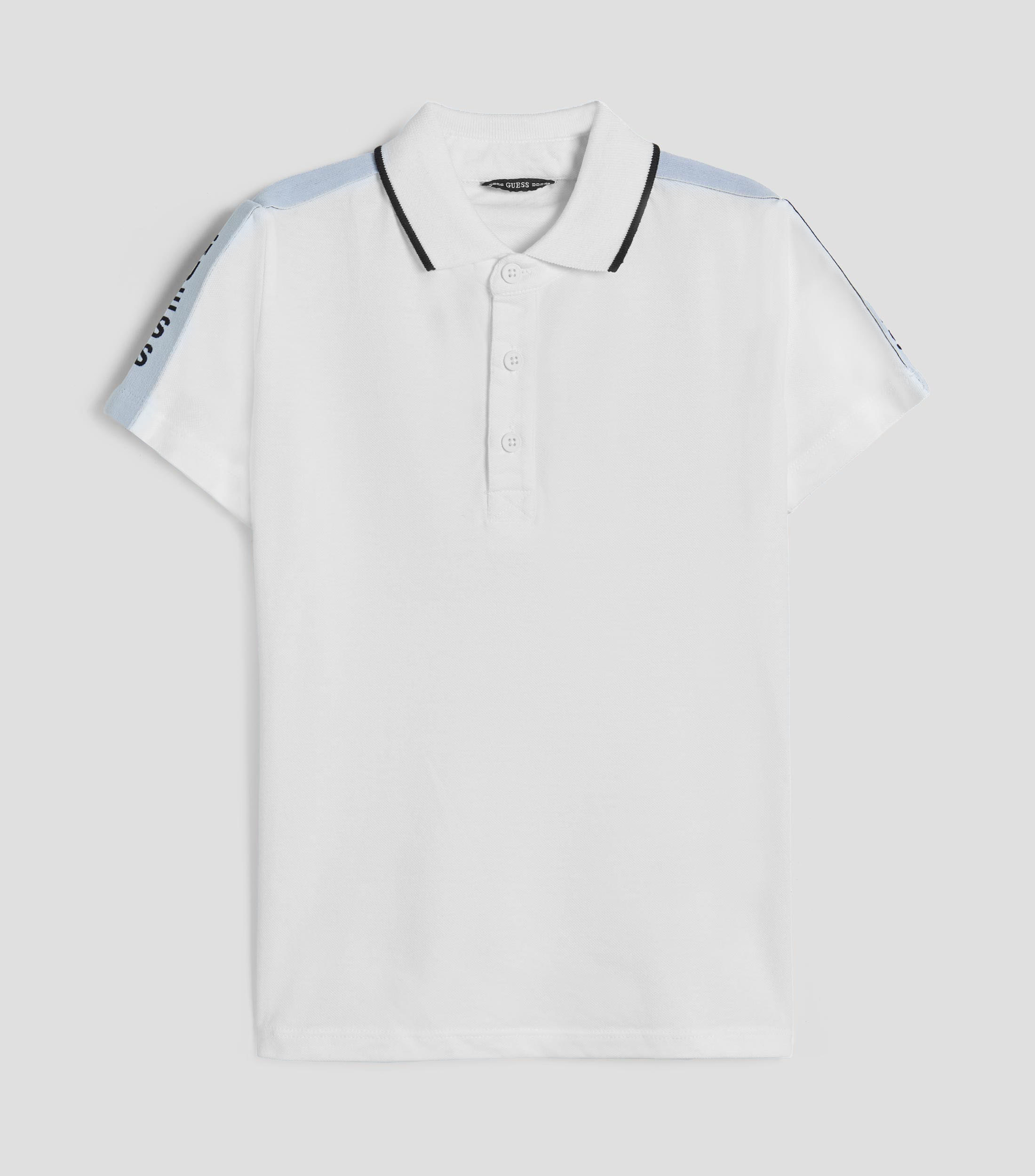 Playera tipo polo manga corta lisa Niño