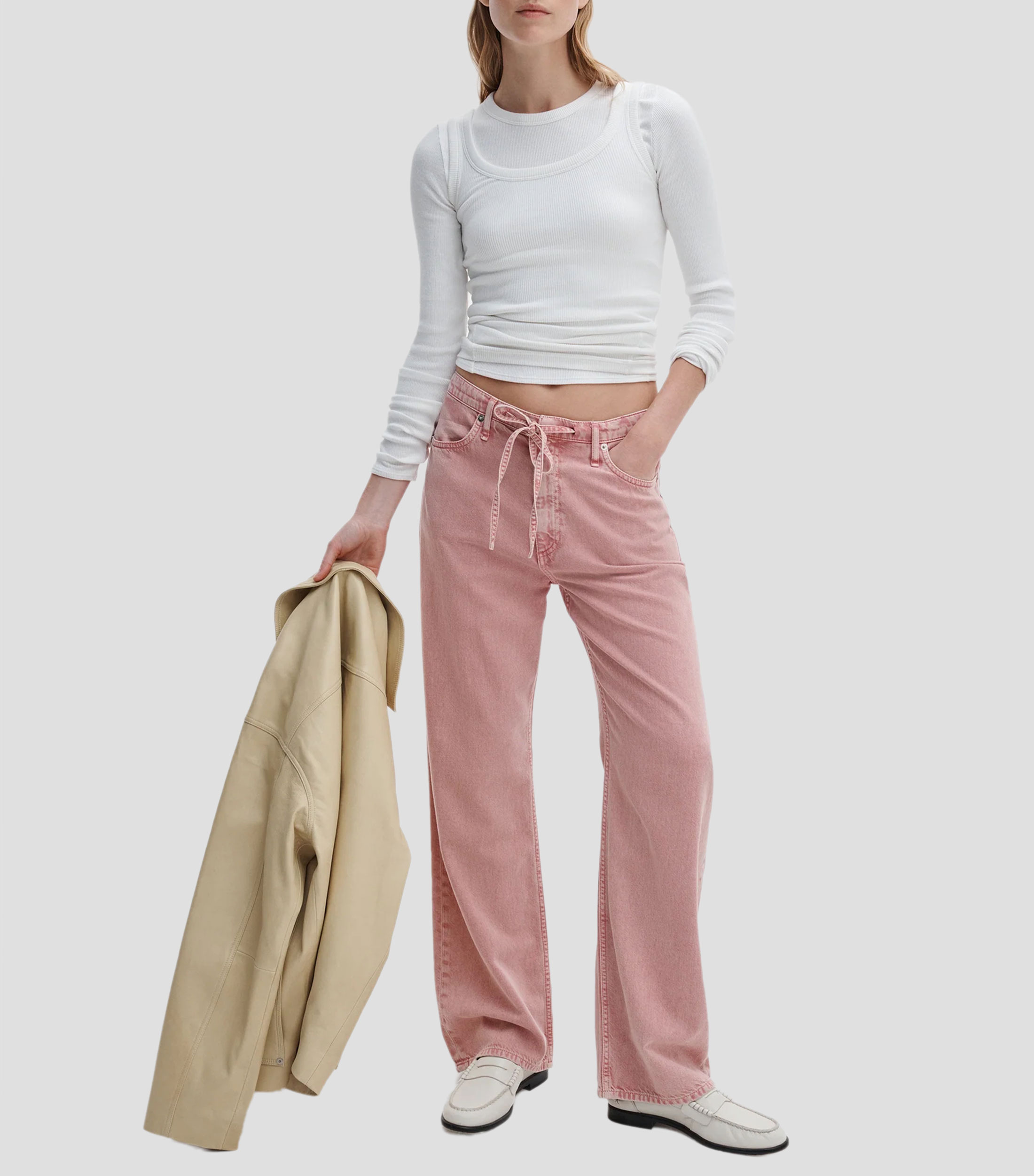 Jeans Wideleg Mujer