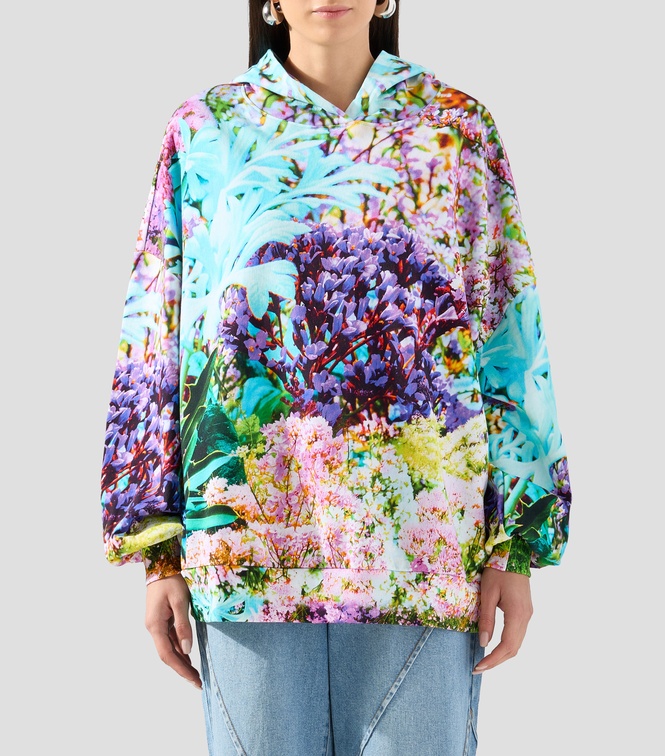 Sudadera canguro con capucha Mujer