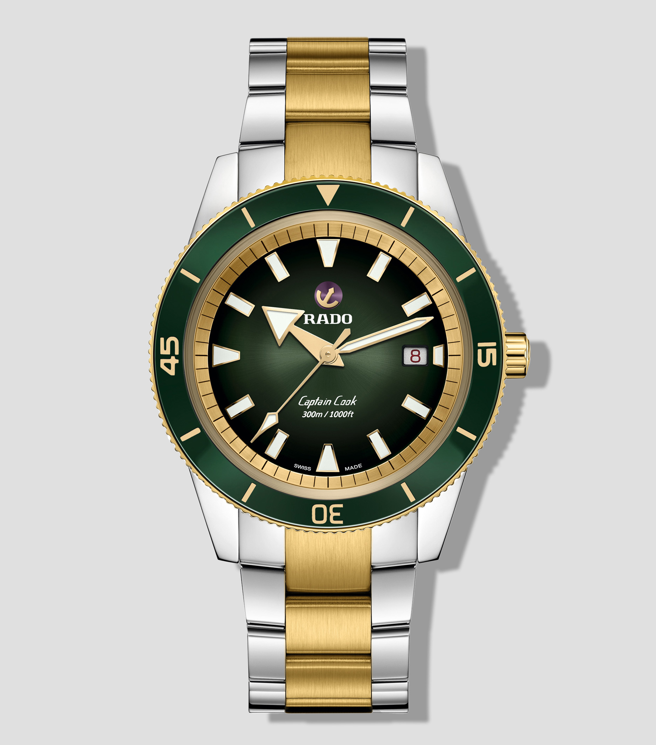 Reloj para Hombre Automático Captain Cook Sport Carátula Verde