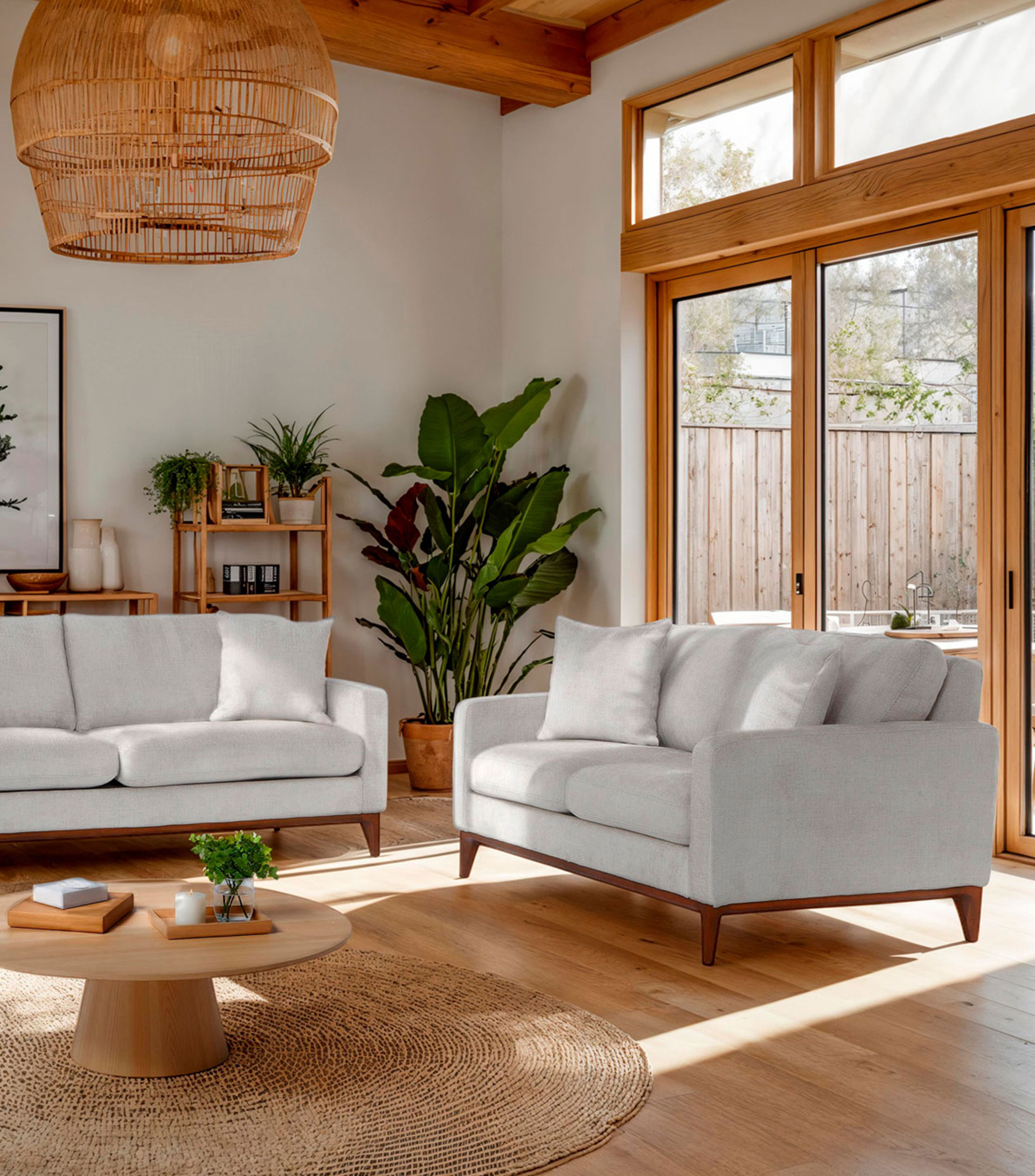 Love Seat Salas de Tela