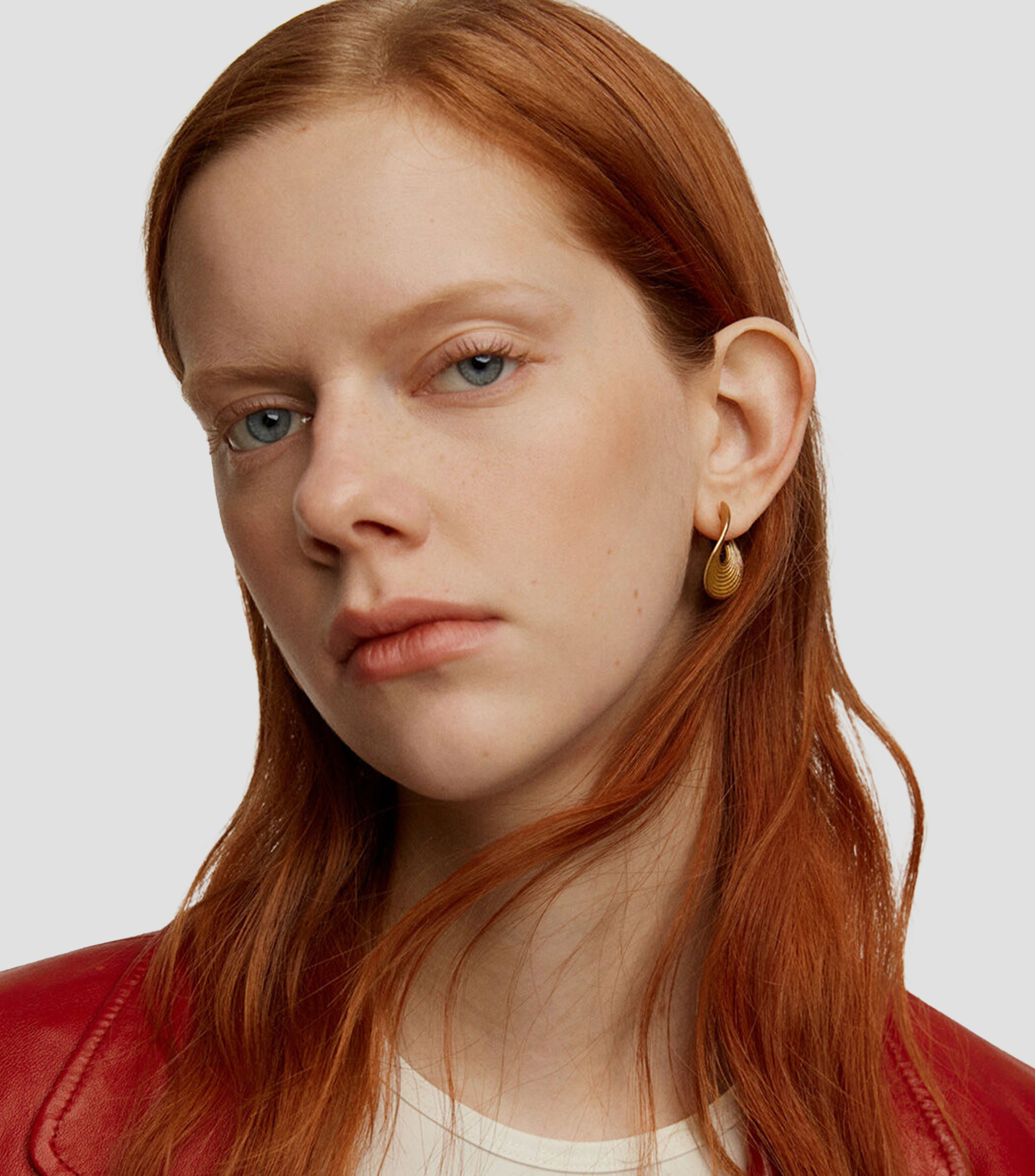 Aretes en Vermeil amarillo Yugen Mujer