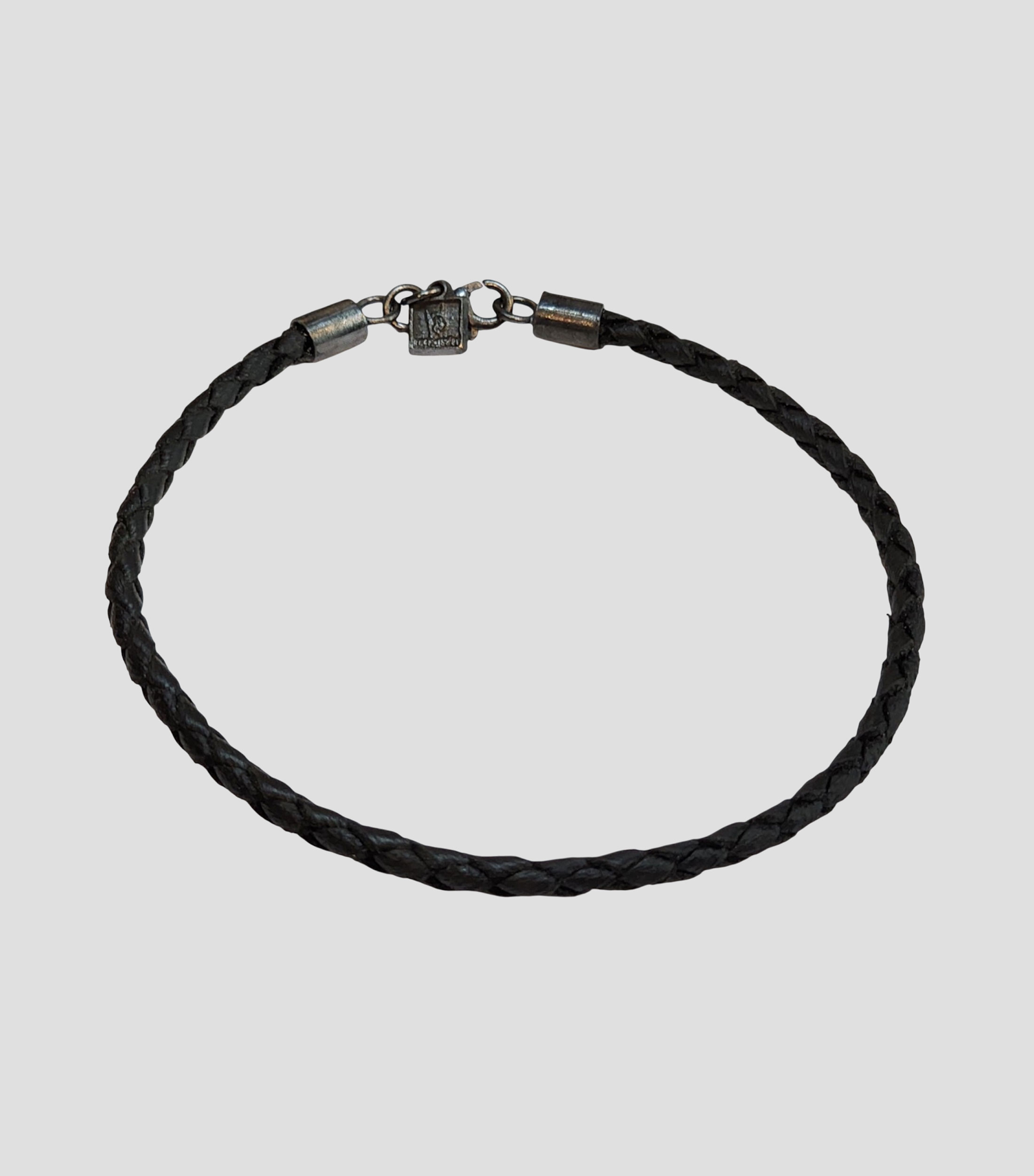 Pulsera negra Hombre