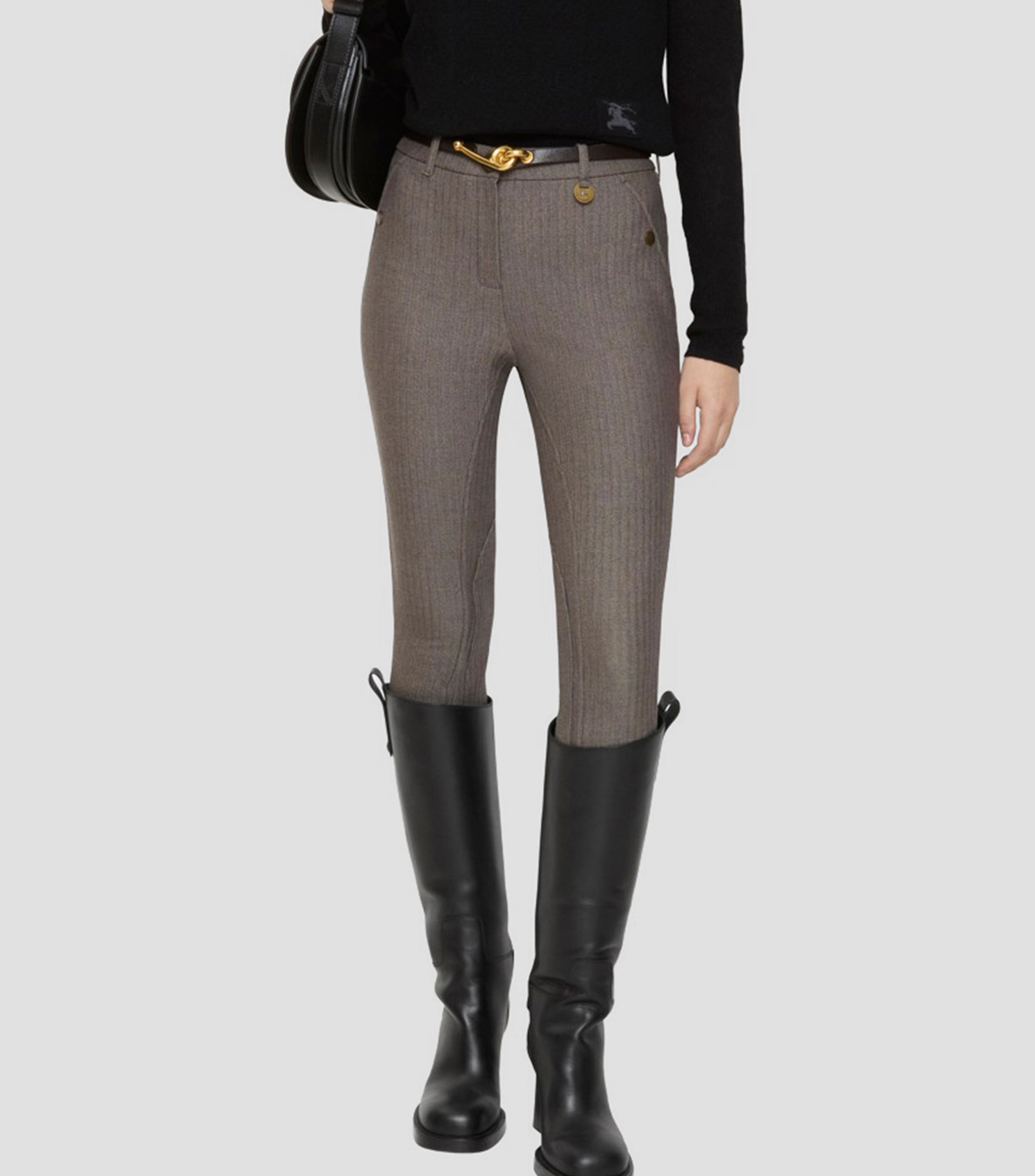 Pantalón con microdiseño Mujer