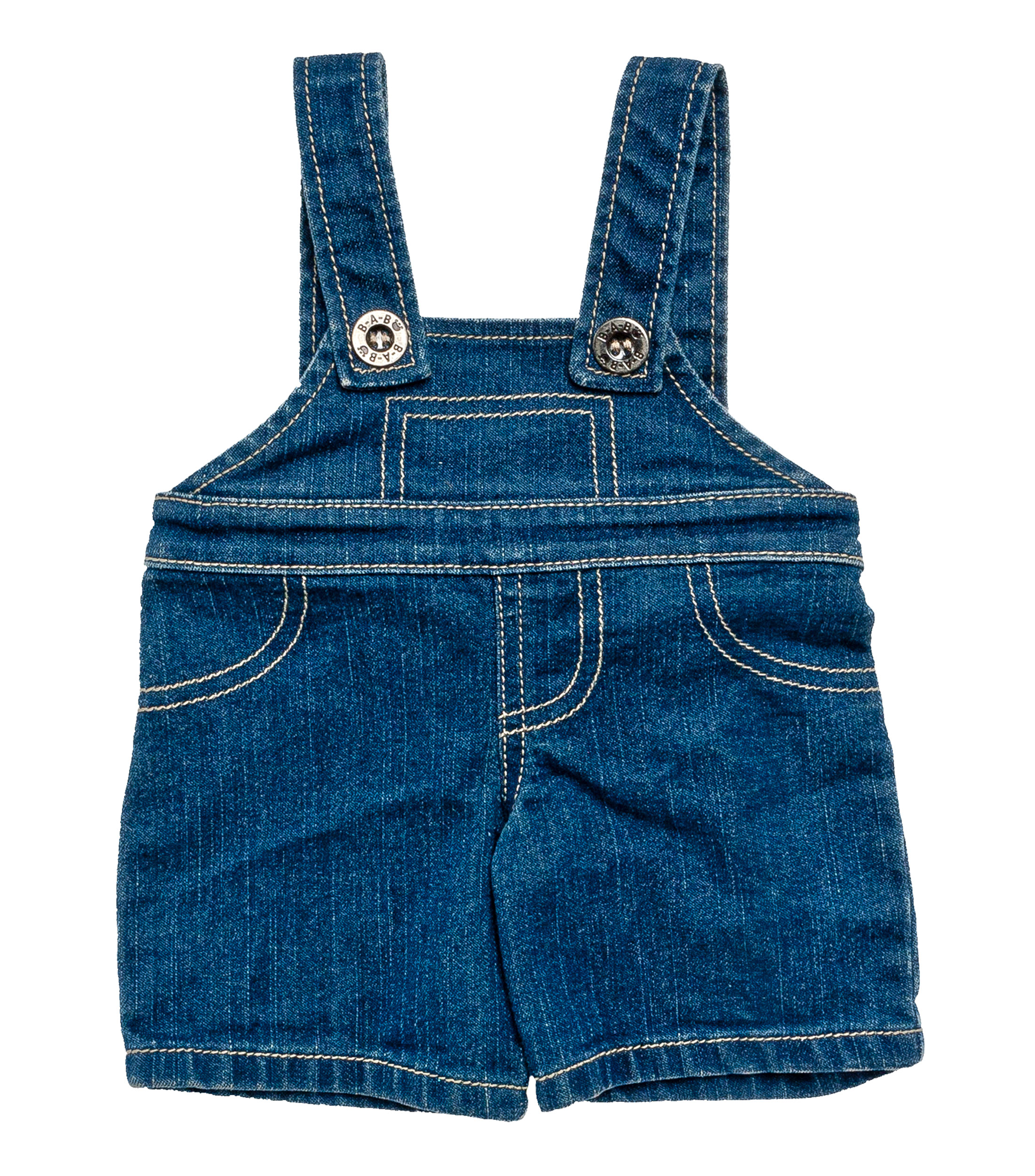 Overall de mezclilla para peluche
