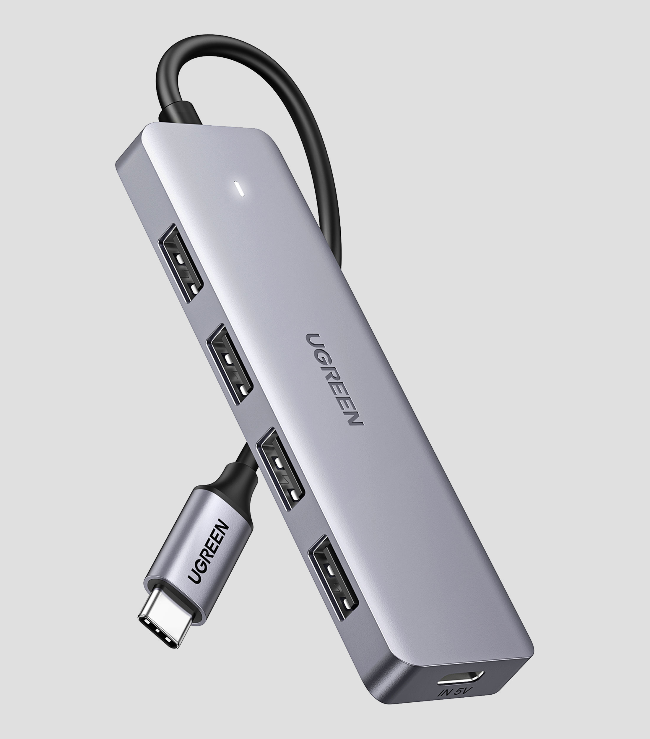Adaptador Hub USB C 3.0 a 4 Puertos