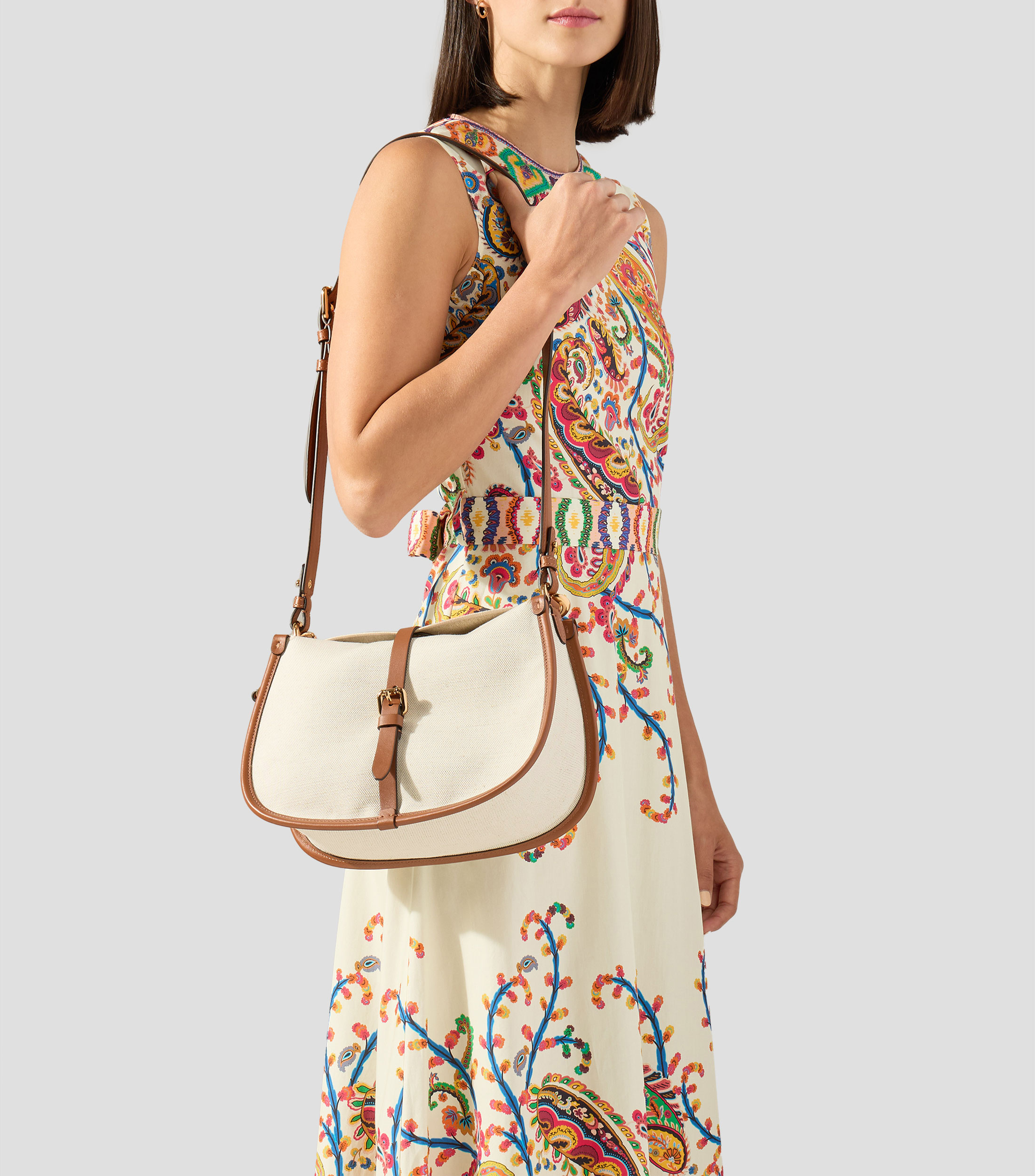 Bolsa crossbody lisa Mujer
