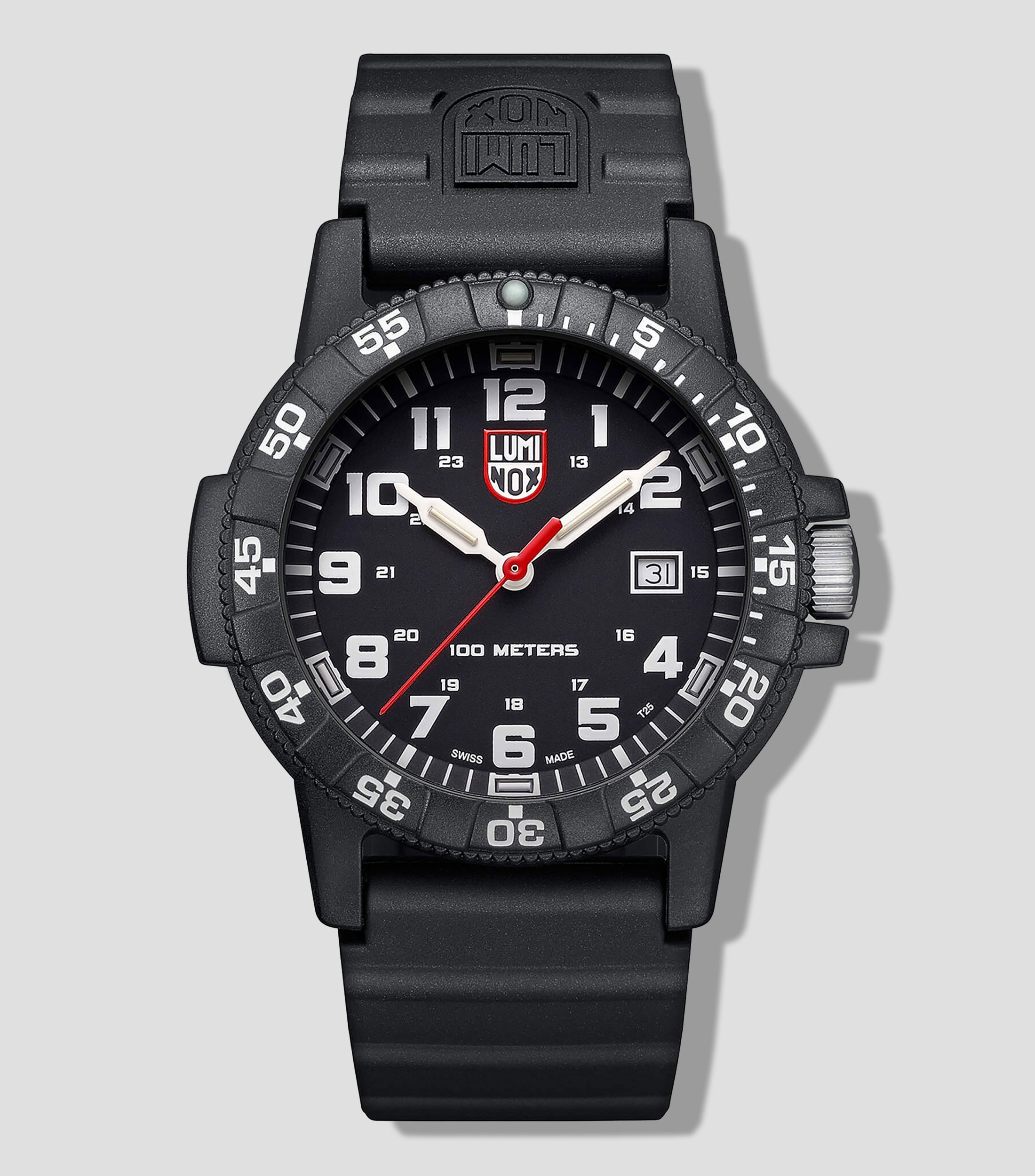 Reloj para Hombre Leatherback SEA Turtle Giant Deportivo, Negro
