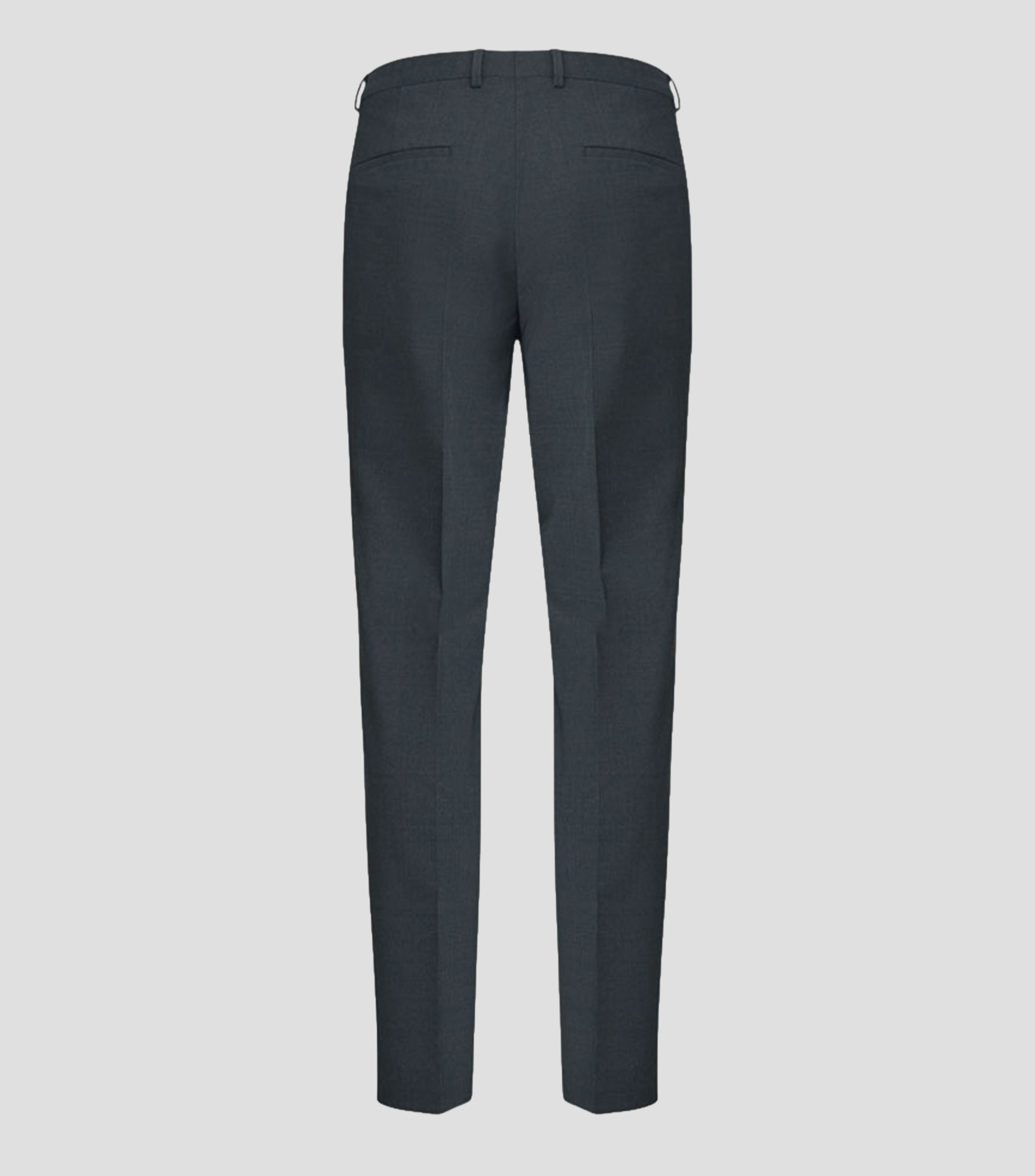 Pantalones extra slim de mezcla de lana Hombre