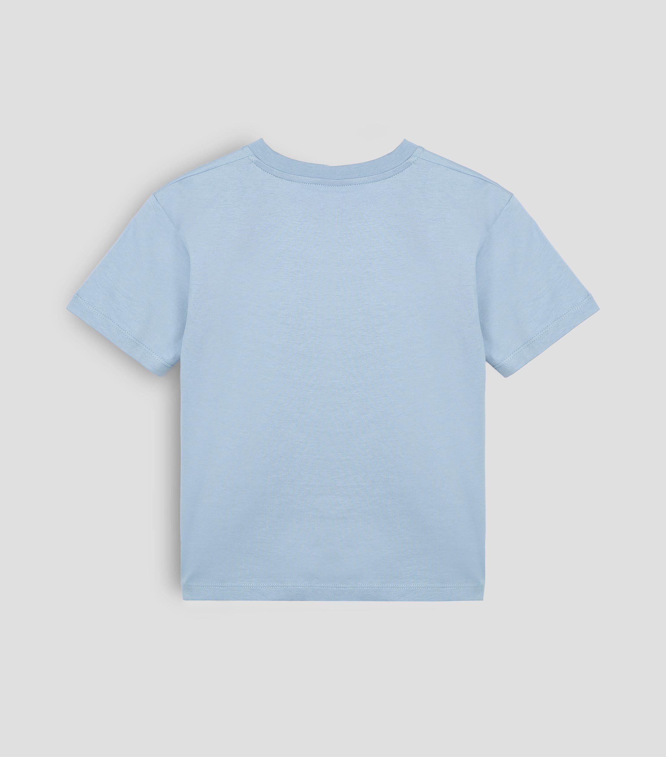 Playera cuello redondo manga corta con estampado Niño