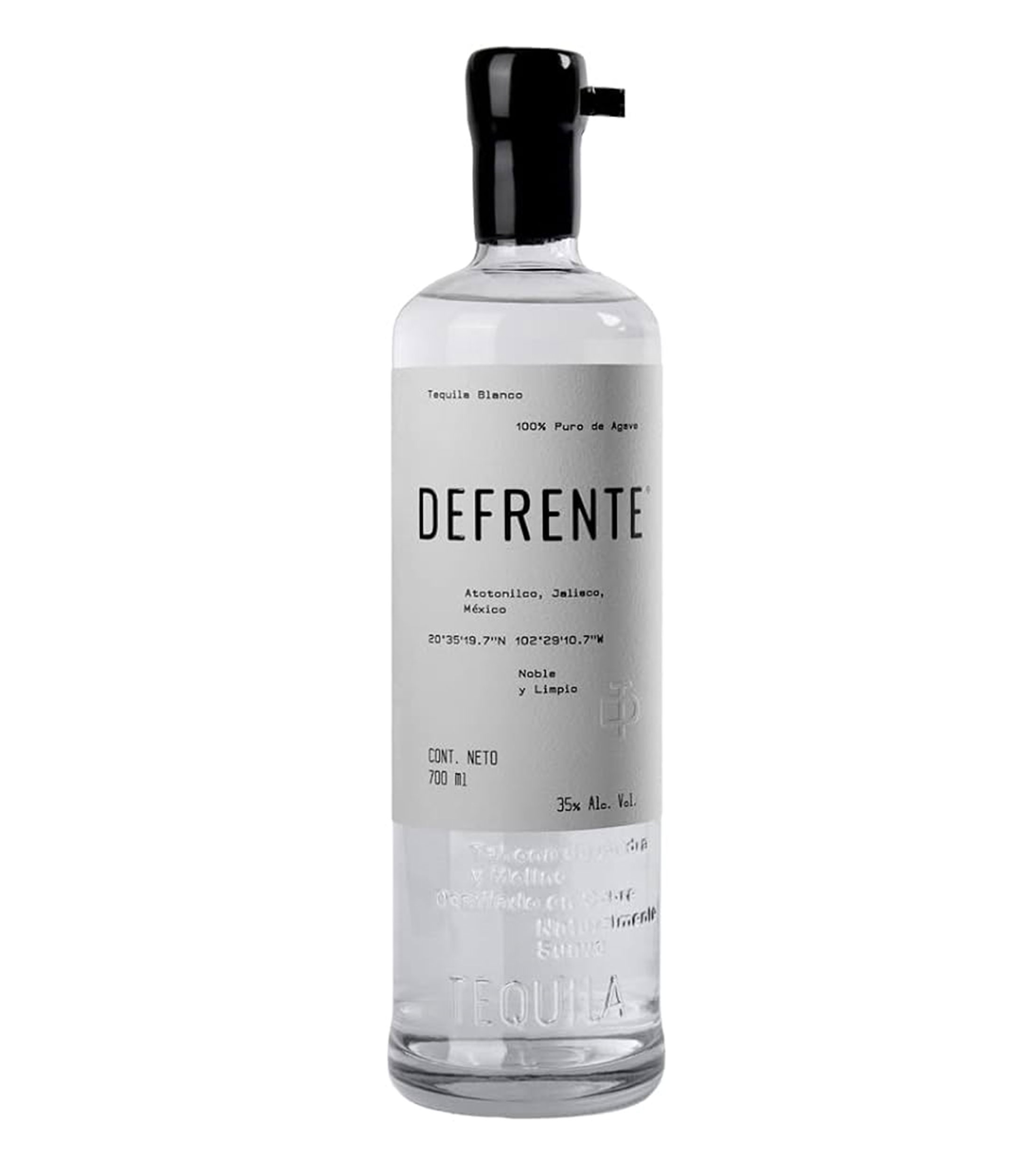 Tequila blanco Defrente, 700 ml