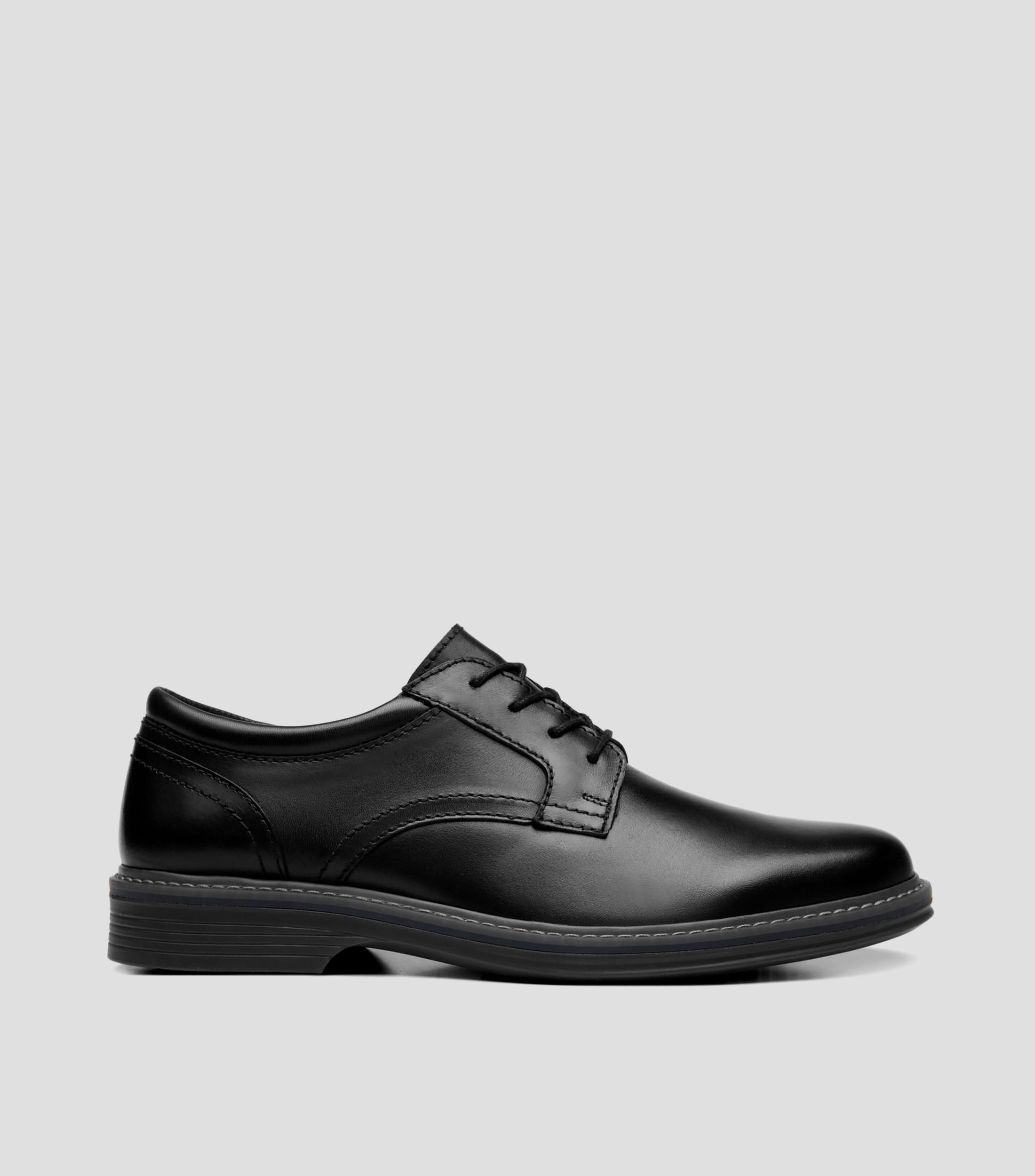 Zapatos casuales Elías en piel con tacón bajo de media luna Hombre