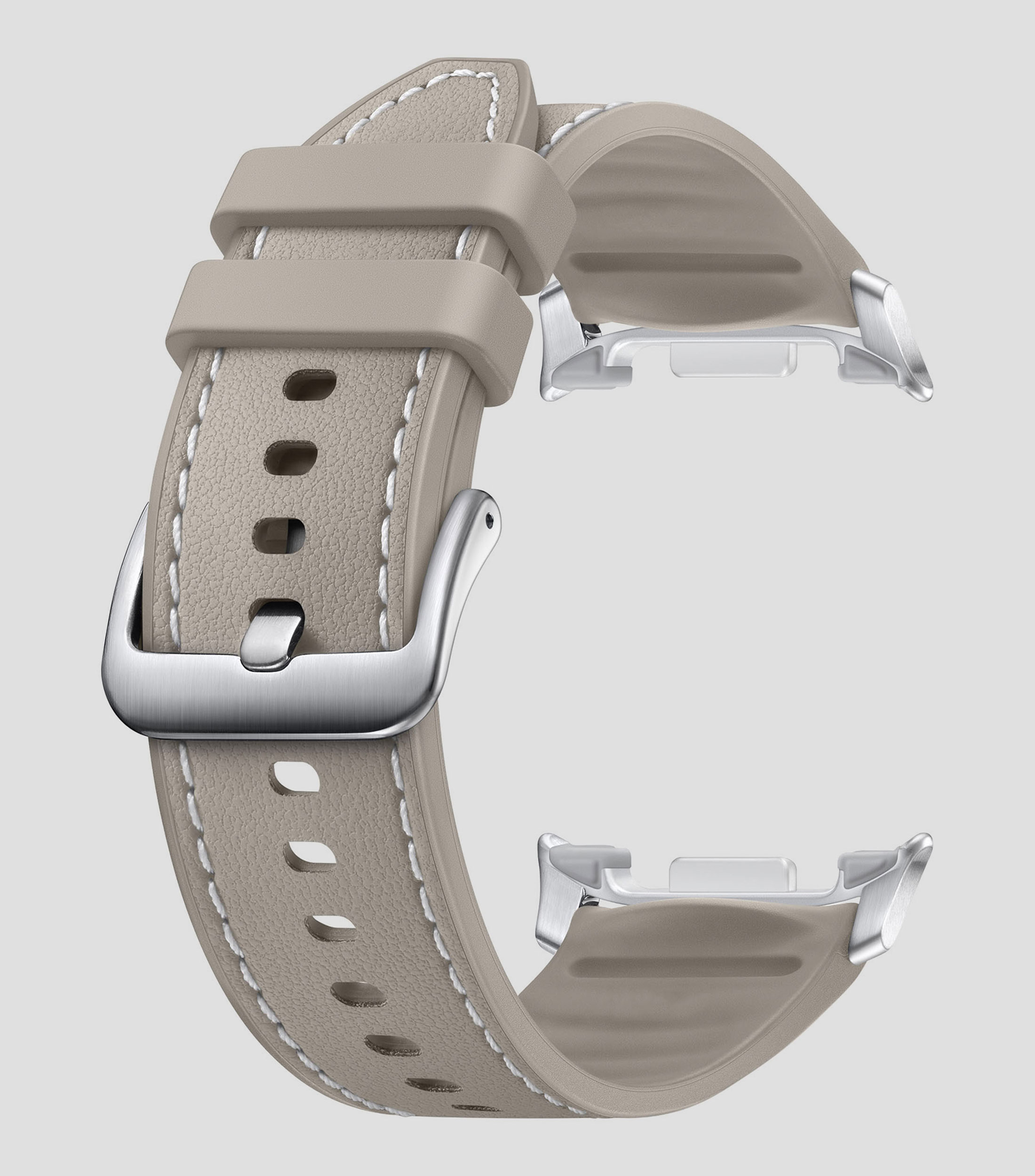Correa hibrida para Watch8, Taupe