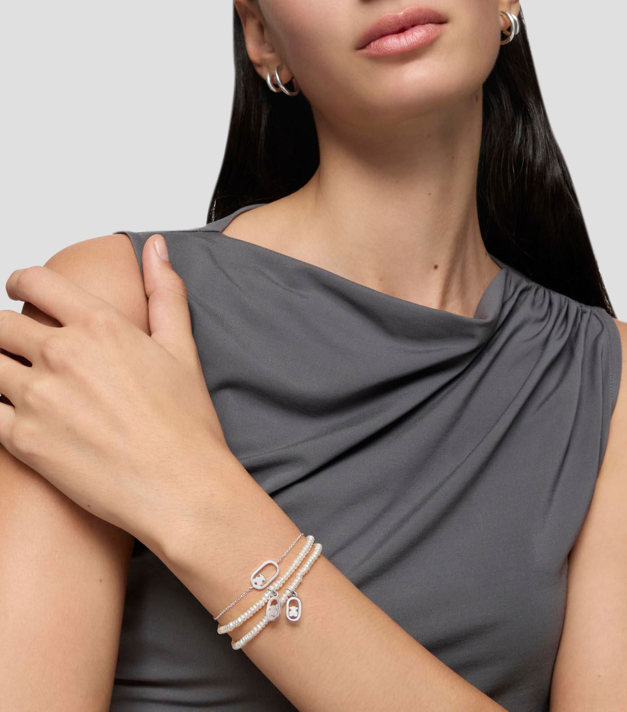 Pulsera en perla cultivada Camille Mujer