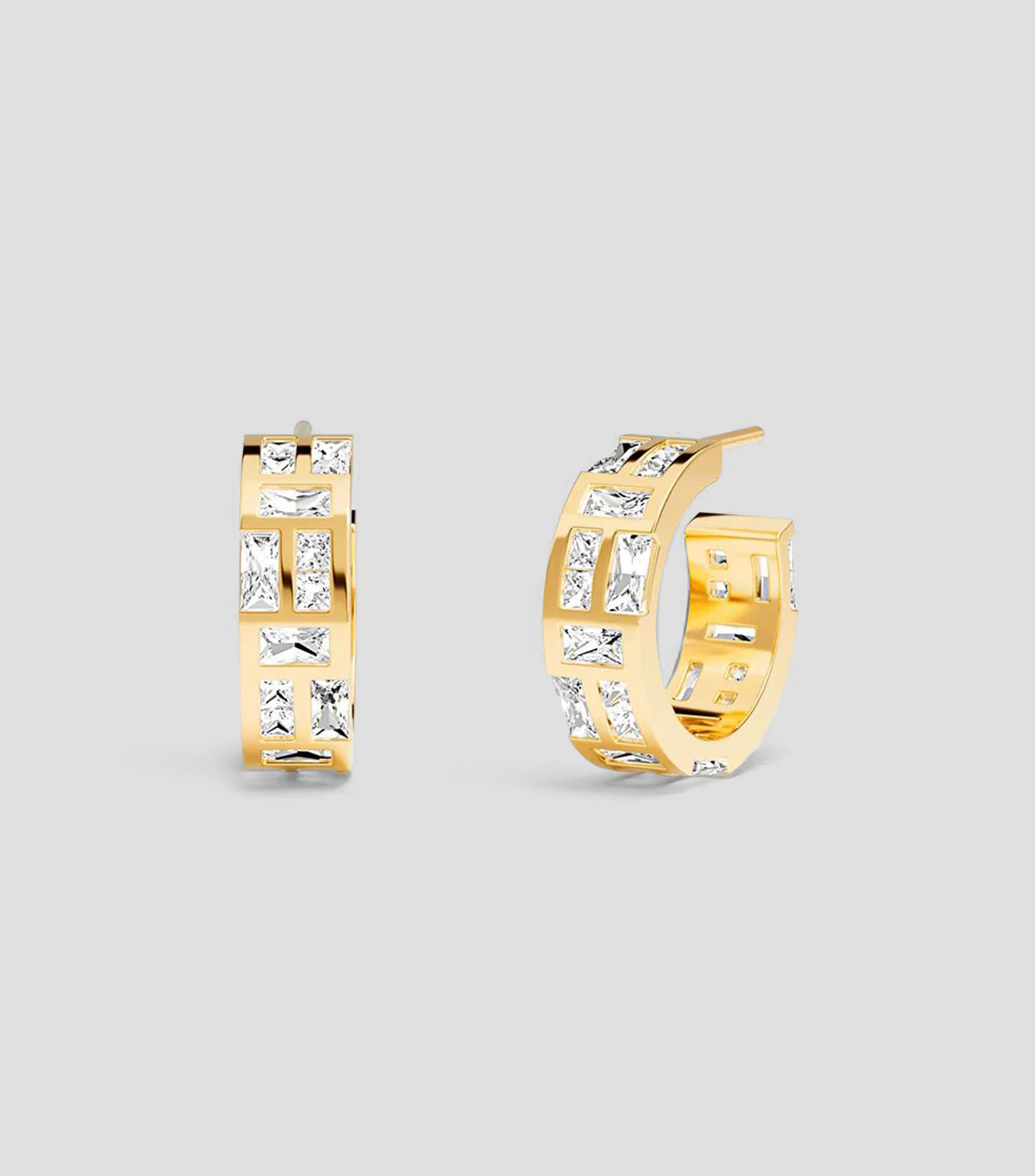 Aretes en forma de aro Hiver Mujer