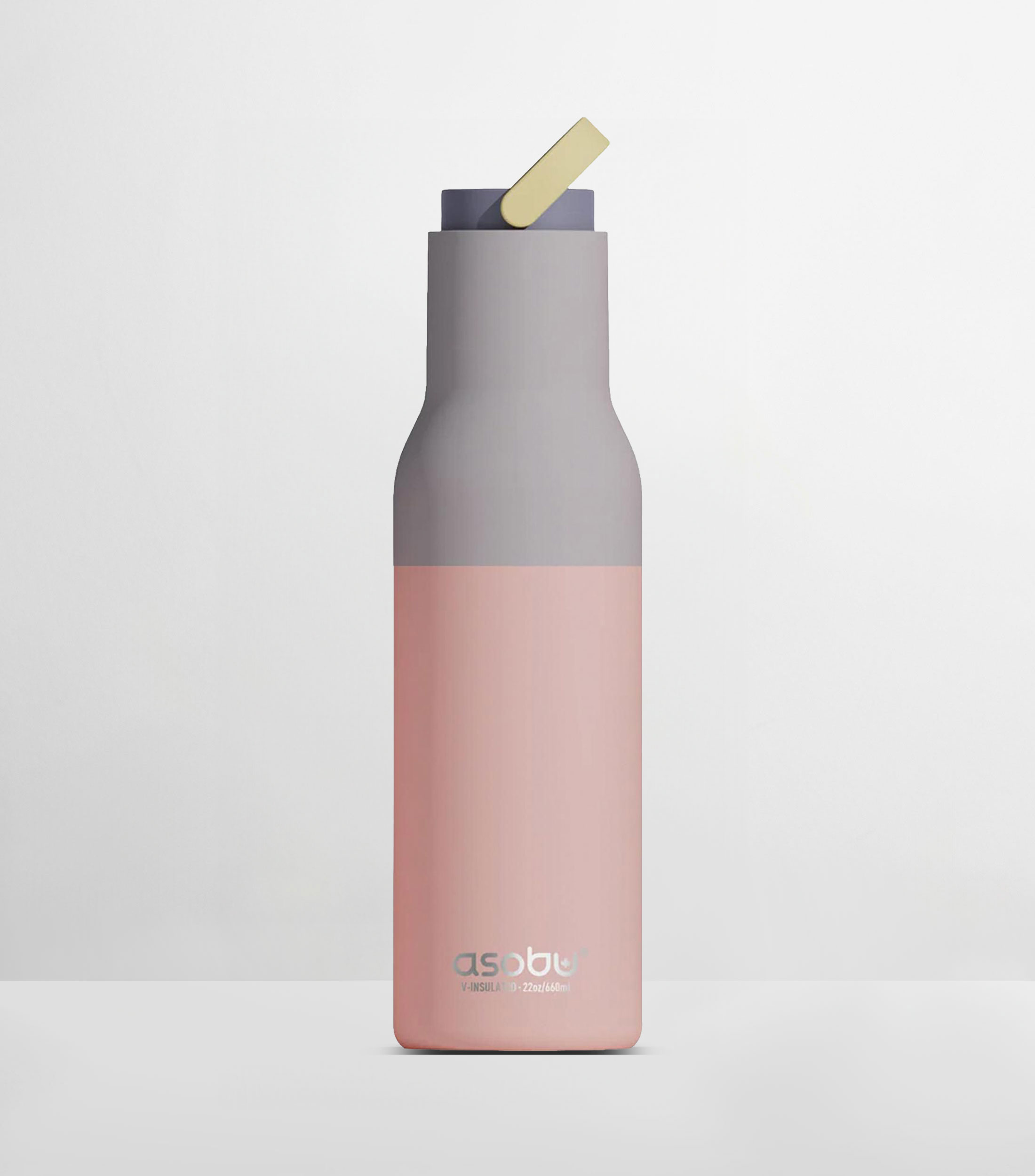 Termo Metro Pastel Naranja en Acero inoxidable, 650 ml