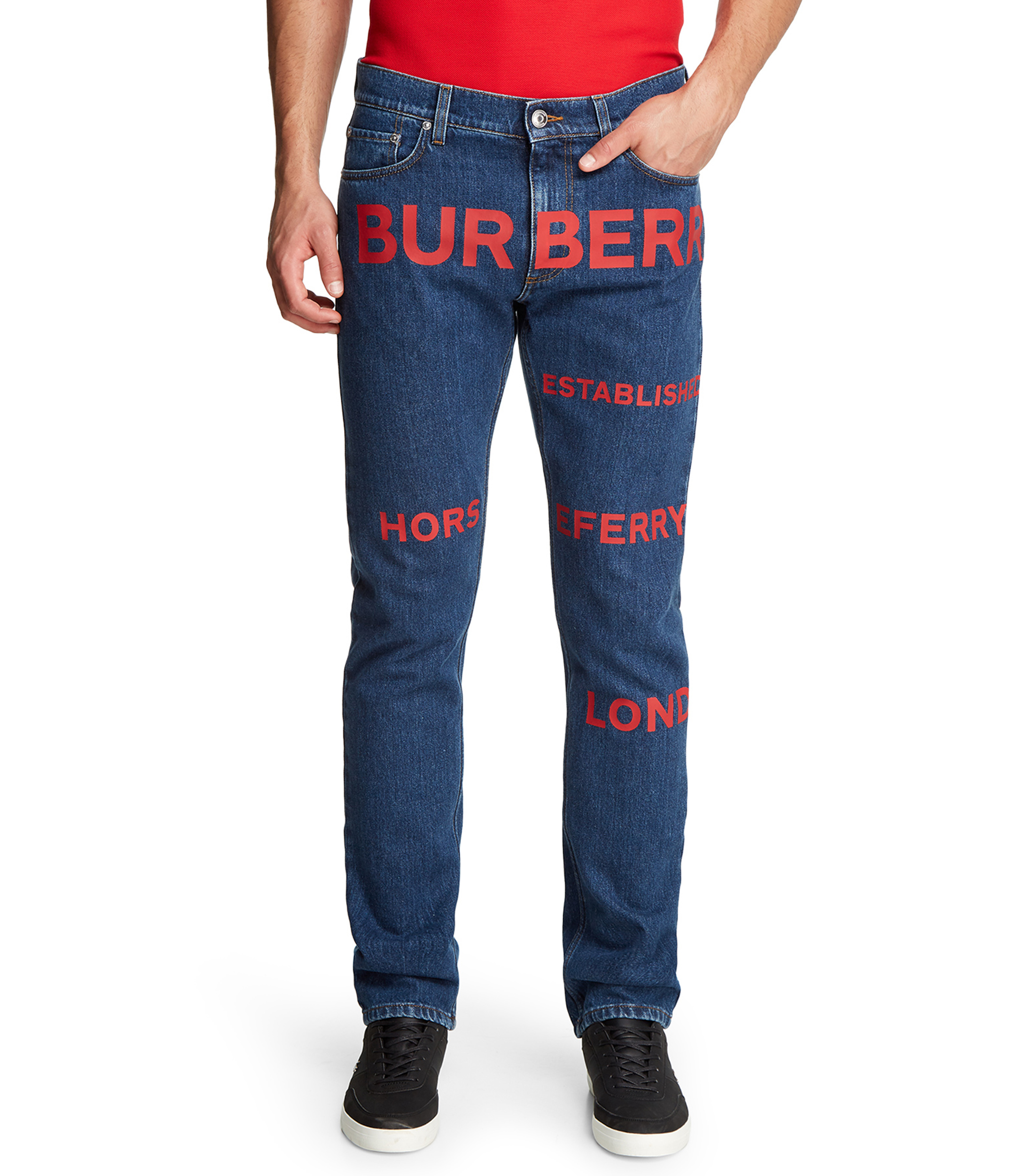 Burberry Jeans Straight Hombre El Palacio de Hierro