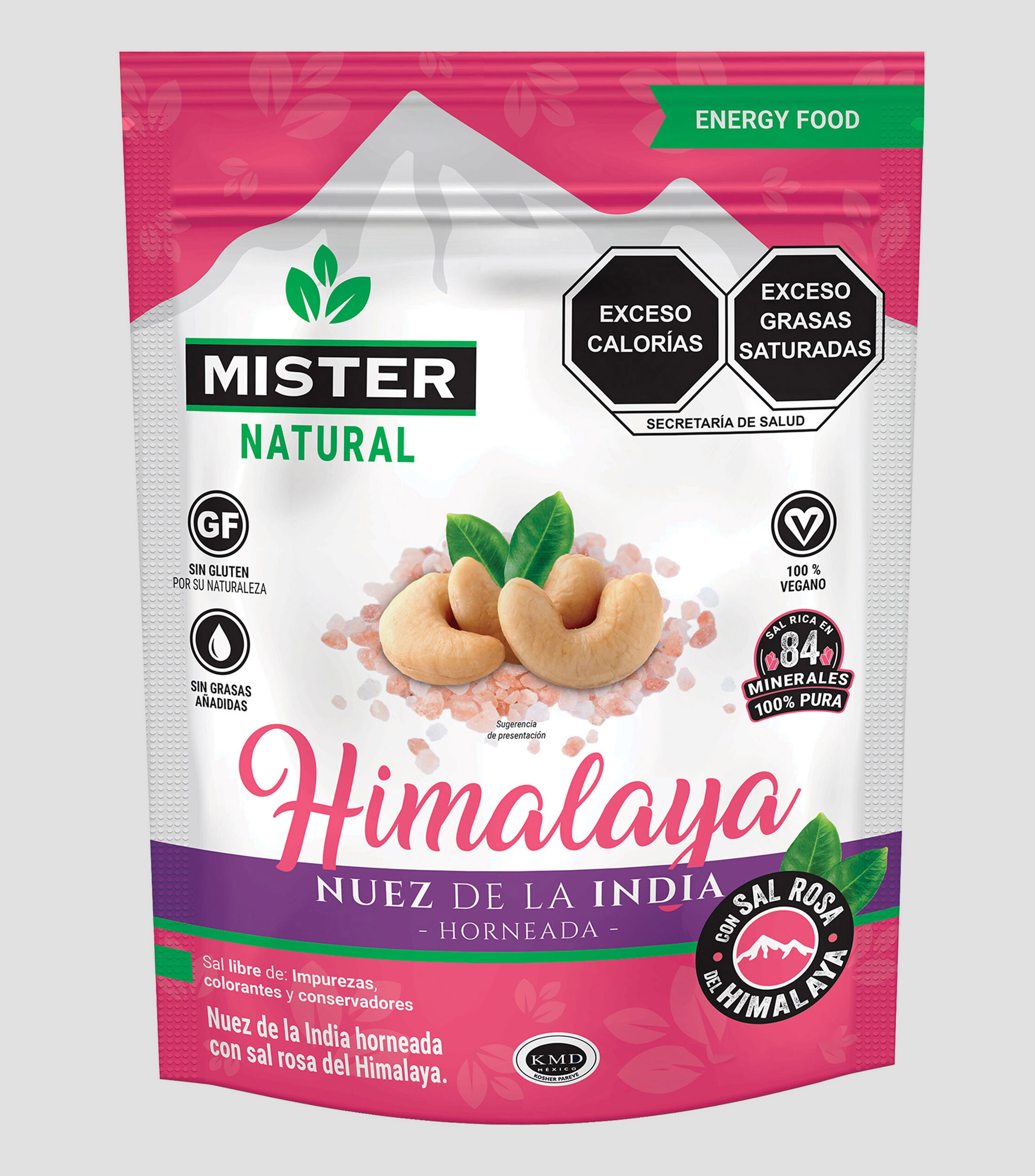 Nuez de la India con Sal del Himalaya, 200 g