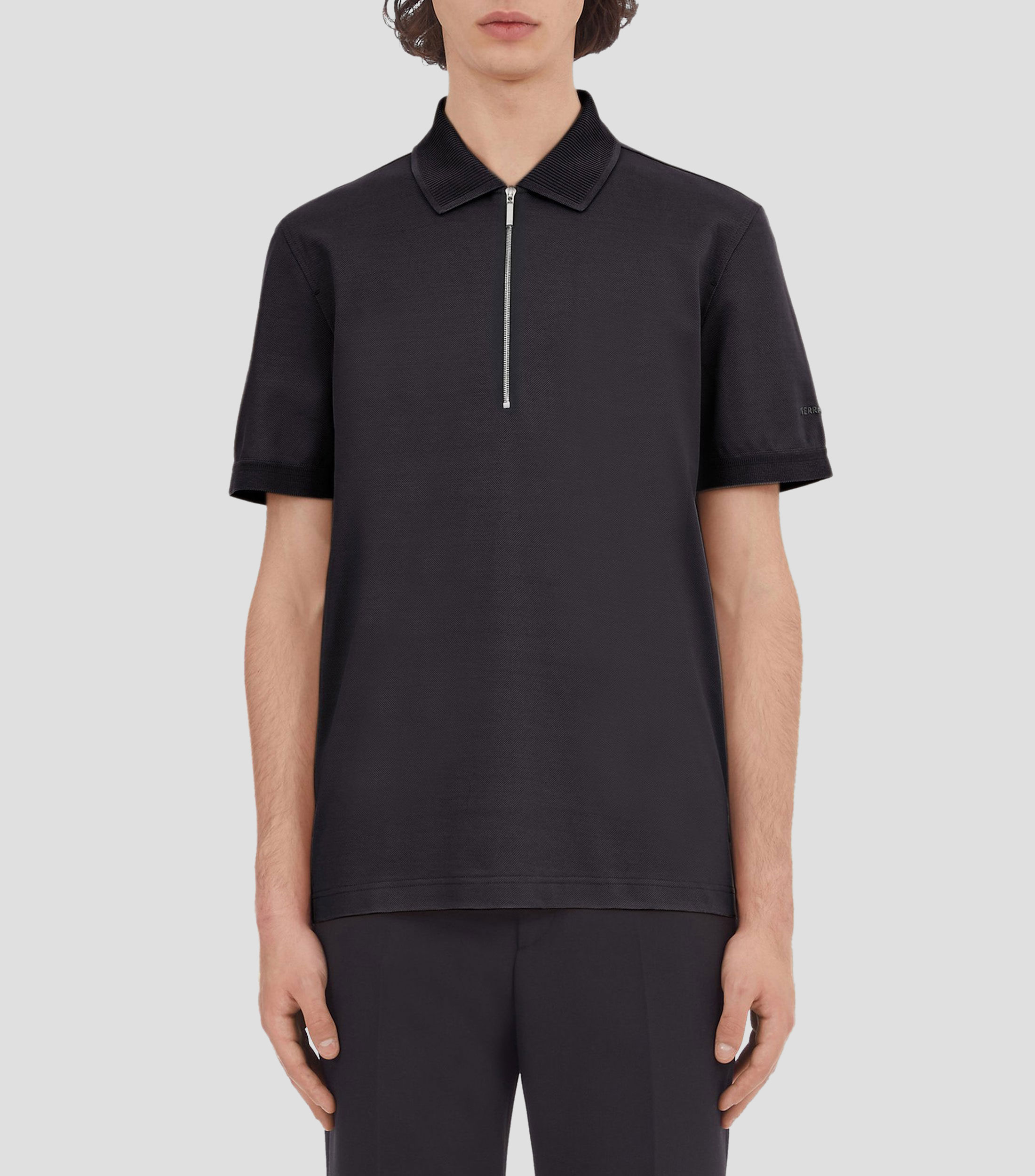 Polo con cremallera Hombre