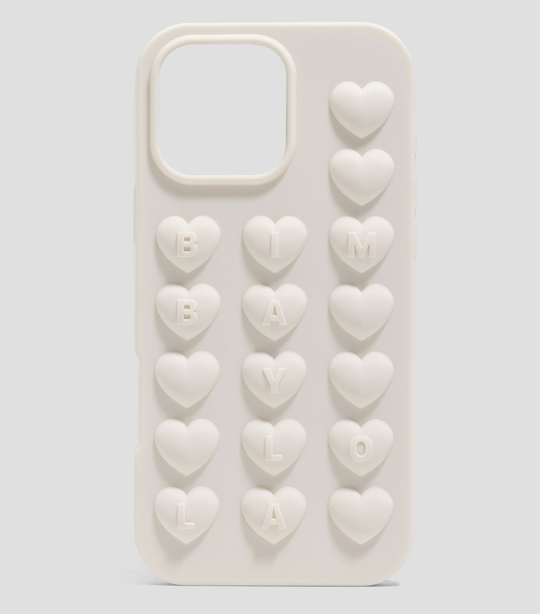 Funda silicona iPhone 16 Pro Max blanca