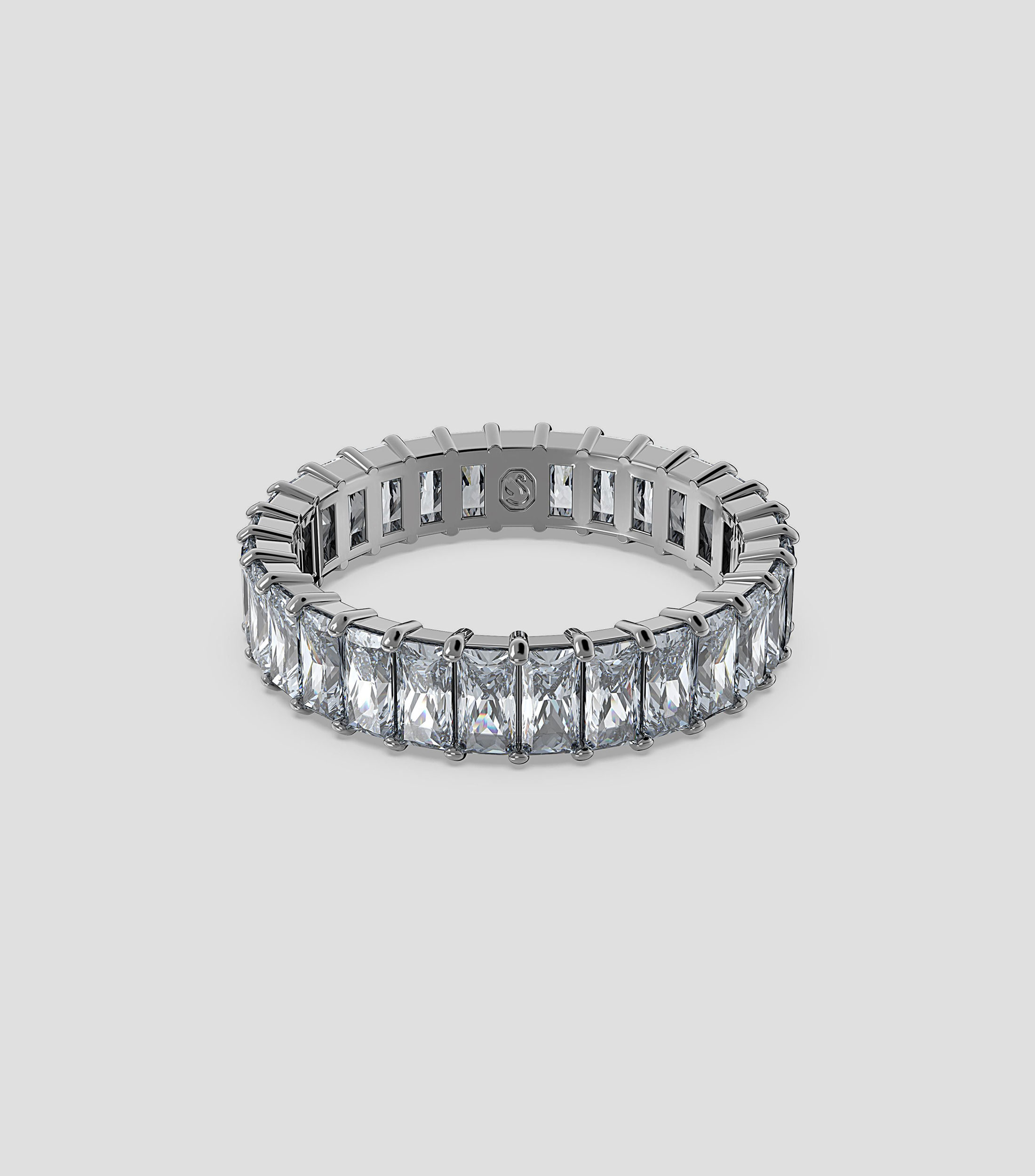 Anillo Matrix con incrustaciones de cristales Mujer